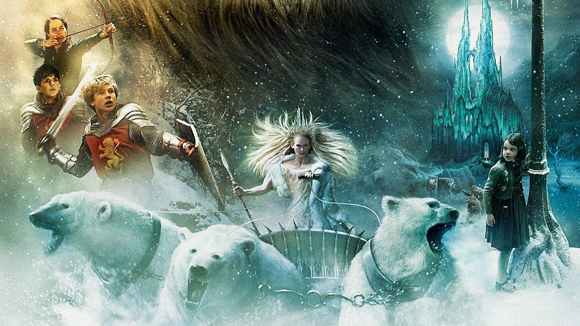 Lion, Witch and wardrobe, HD wallpaper, Background image, 1920x1080 Full HD Desktop