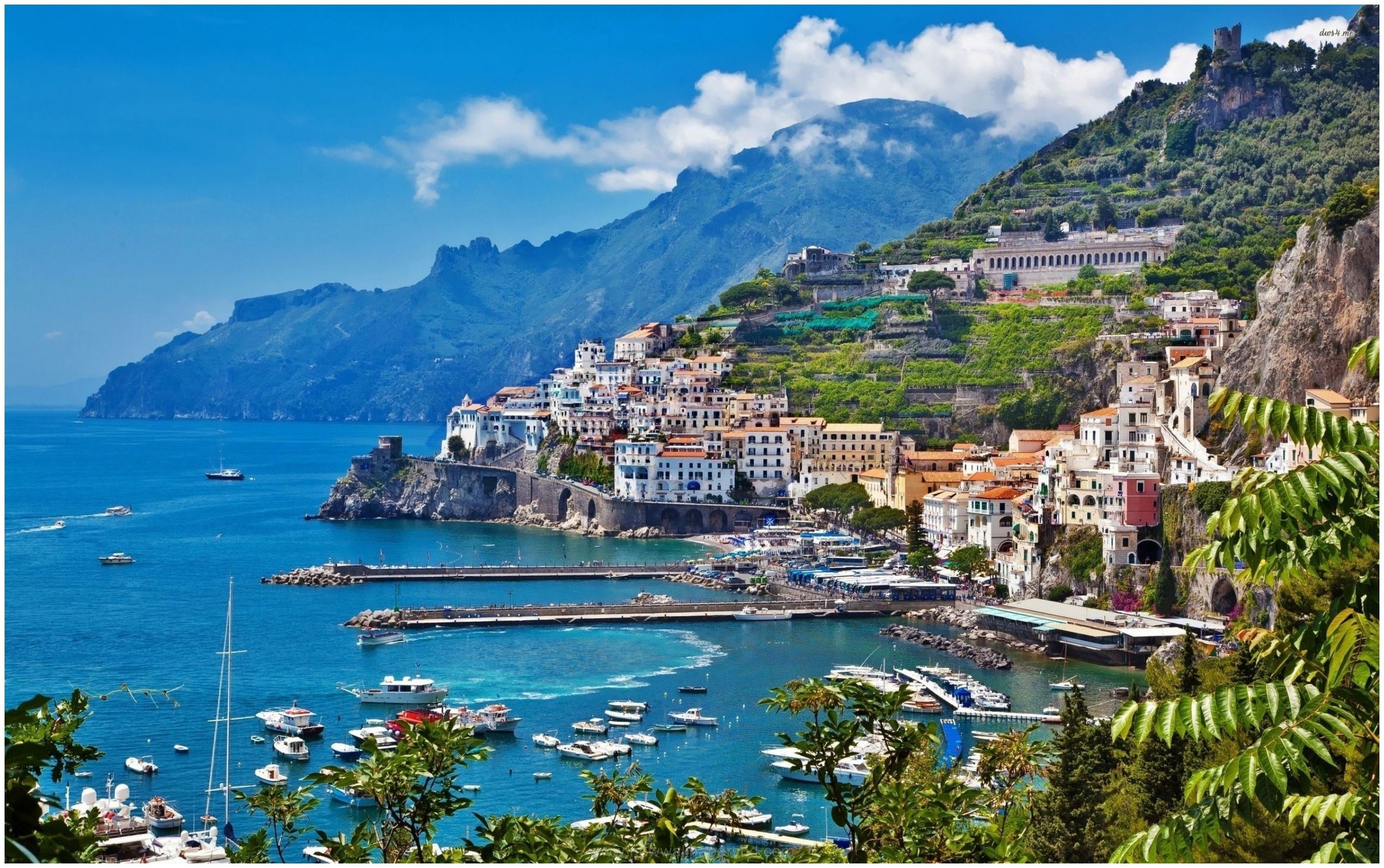 Amalfi wallpapers, Top free, Backgrounds, Travels, 2740x1720 HD Desktop