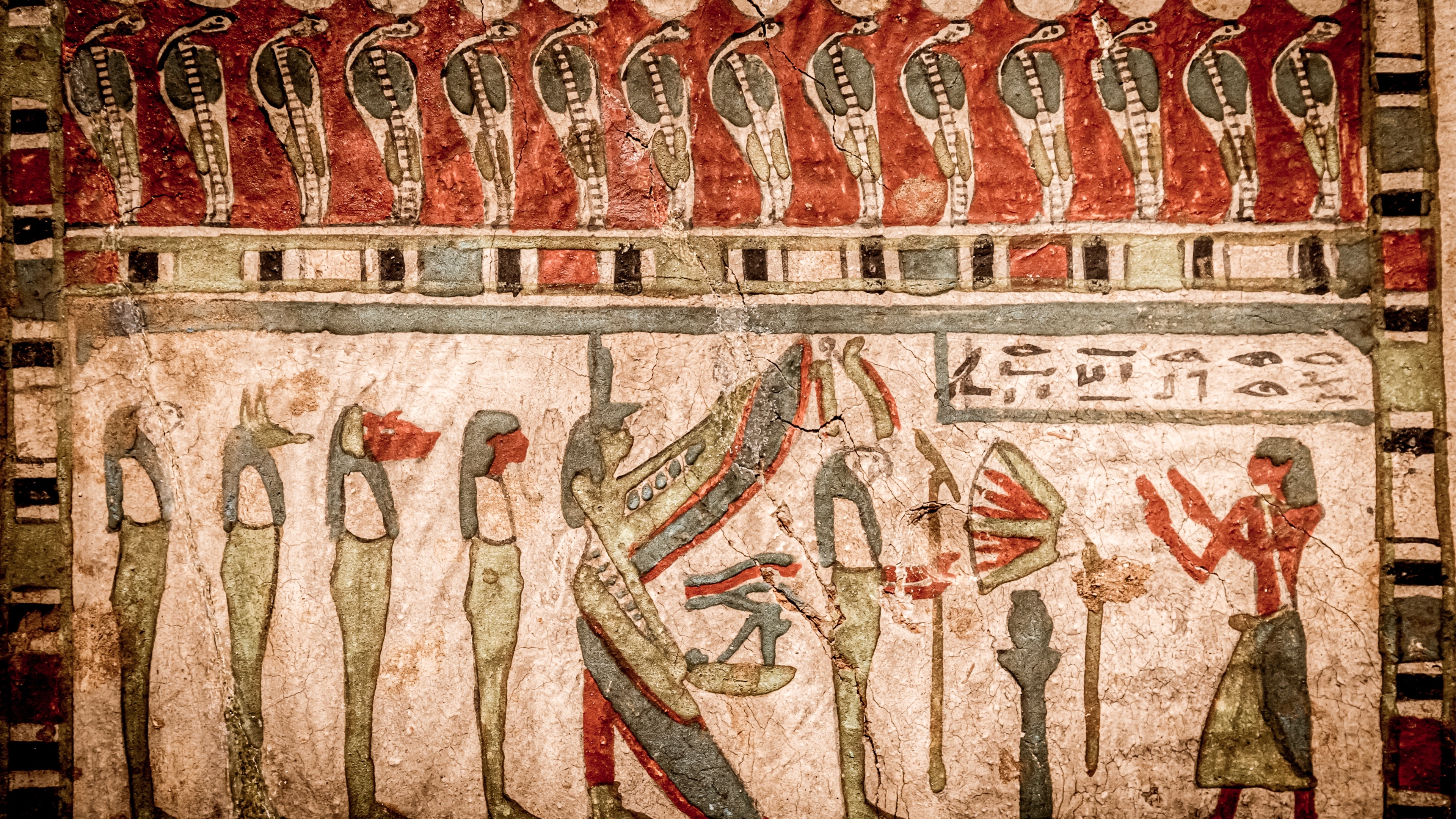 Four sons of Horus, Geschichte Wallpaper, 3840x2160 4K Desktop