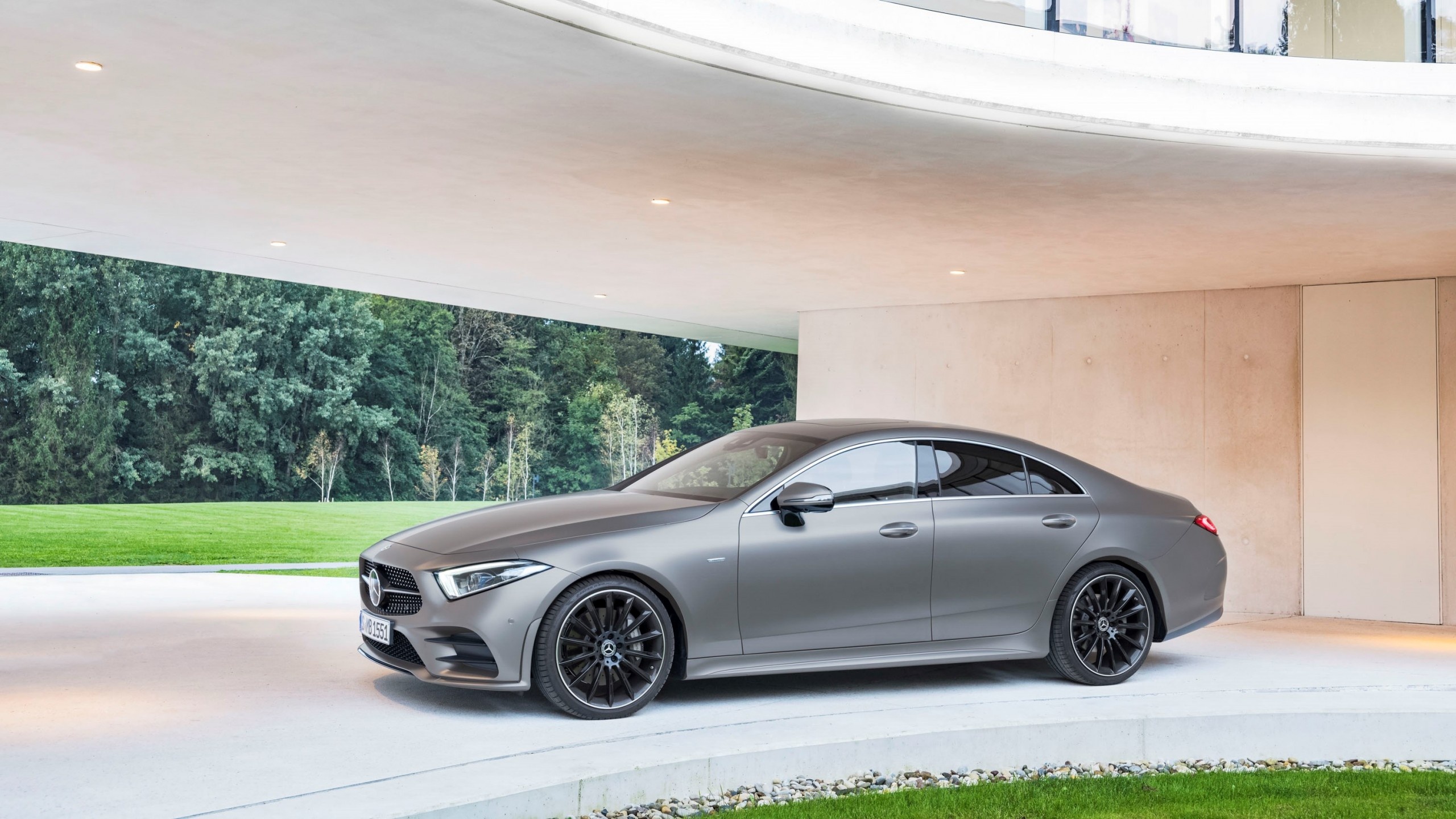 Mercedes-Benz CLS, 2019 car wallpaper, 4K resolution, Car and bike, 2560x1440 HD Desktop