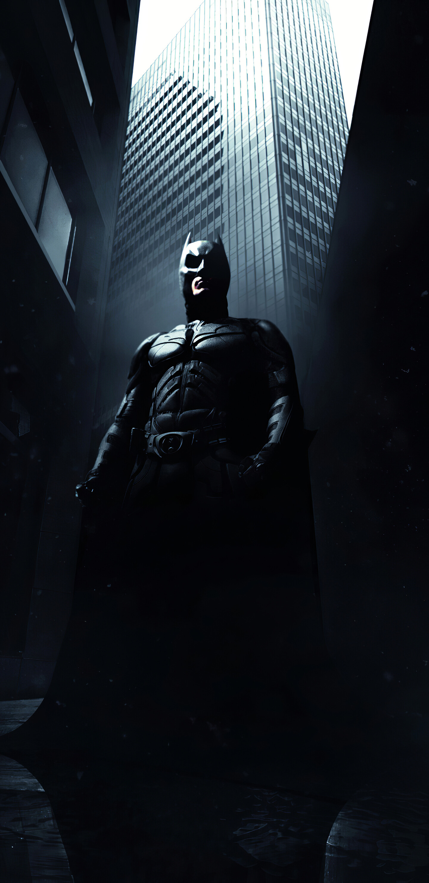The Dark Knight: Movie, A screenplay by Christopher Nolan and his brother Jonathan. 1440x2960 HD Background.
