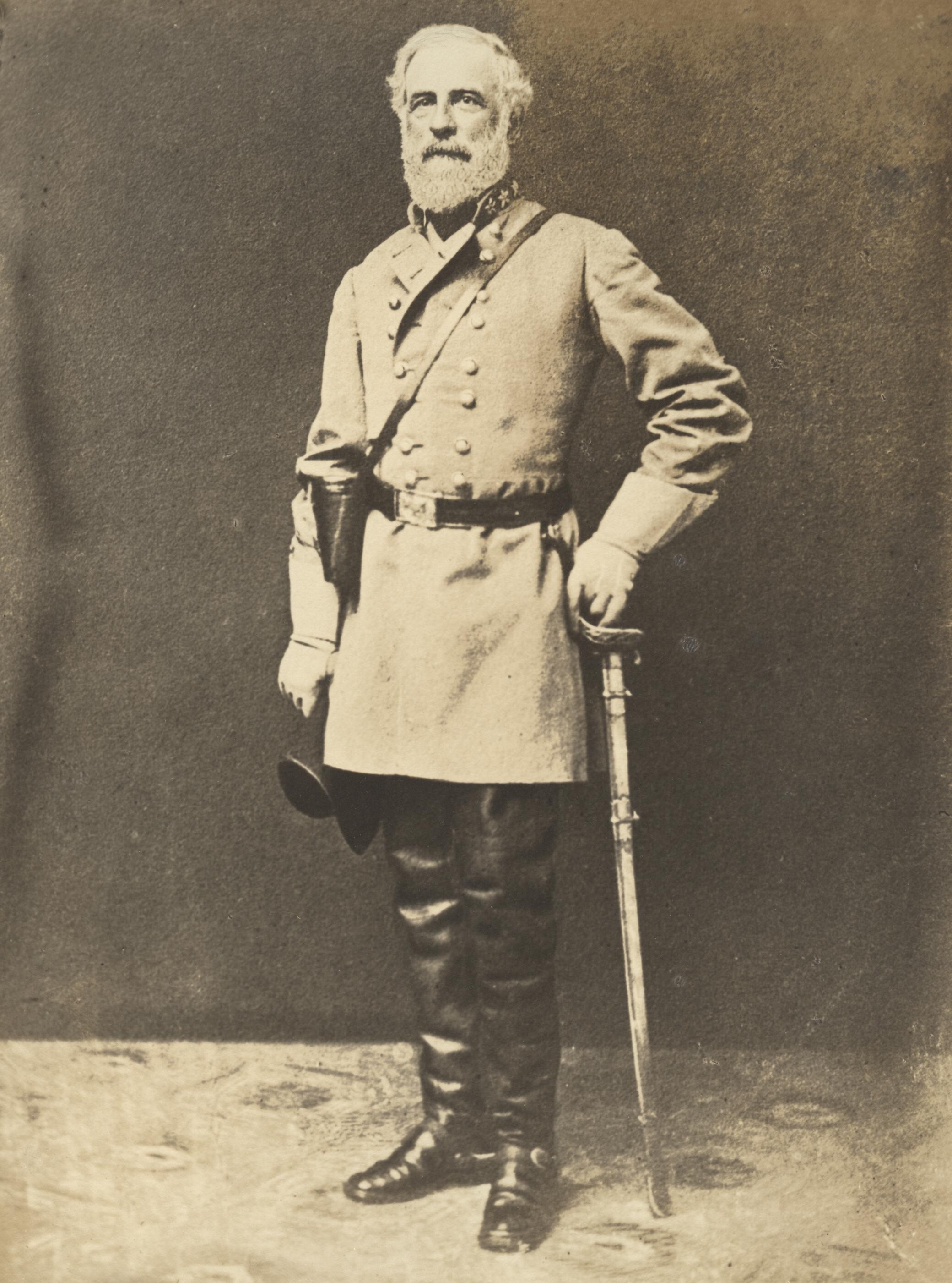 General Lee (Robert Edward): Robert E. Lee, A general, The overall commander of the Confederate States Army, American Civil War. 2080x2800 HD Background.