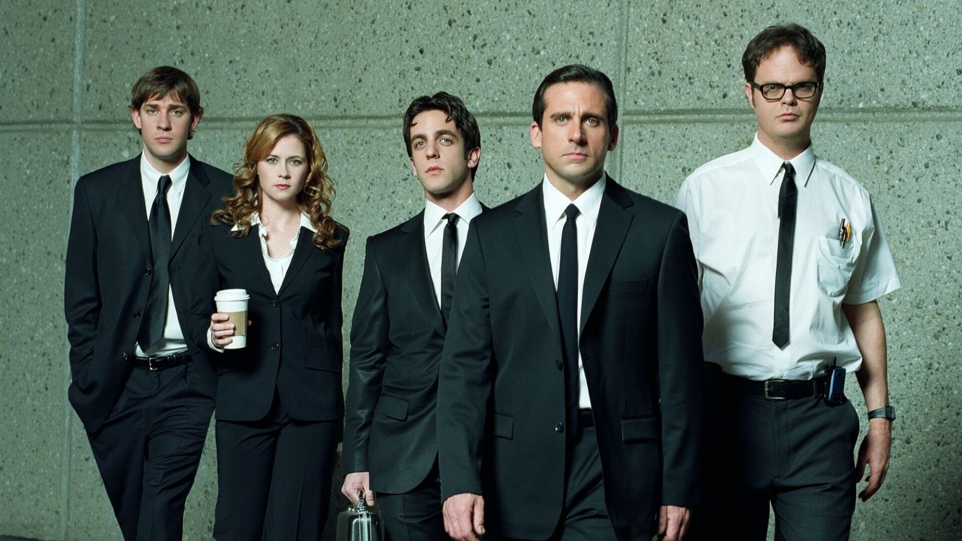 B.J. Novak: NBC Universal Television Distribution, The Office (TV Series) Cast, Release date - March 24, 2005. 1920x1080 Full HD Background.