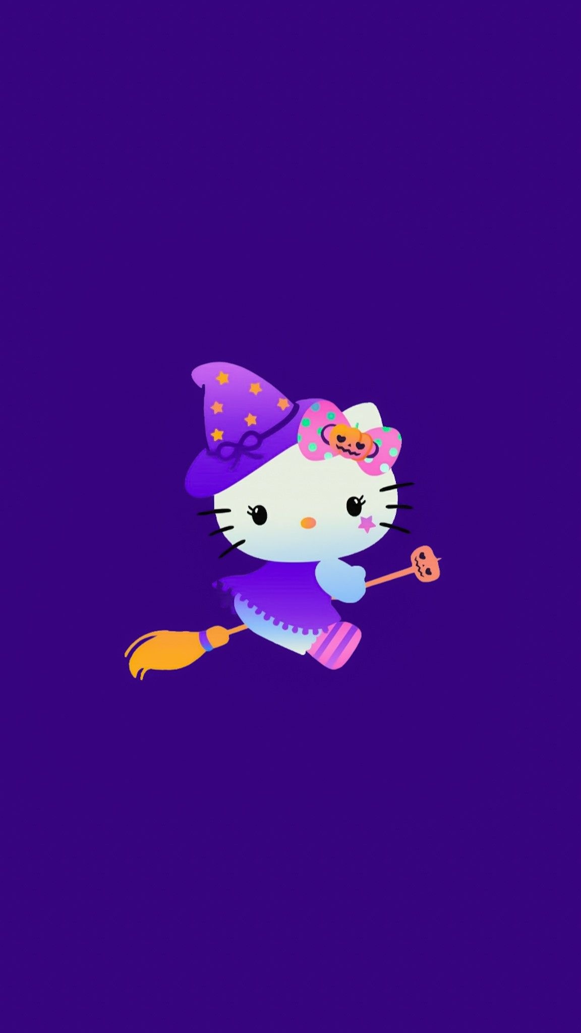 Hello Kitty Halloween, Cute characters, Festive vibes, Spooky fun, 1160x2050 HD Phone