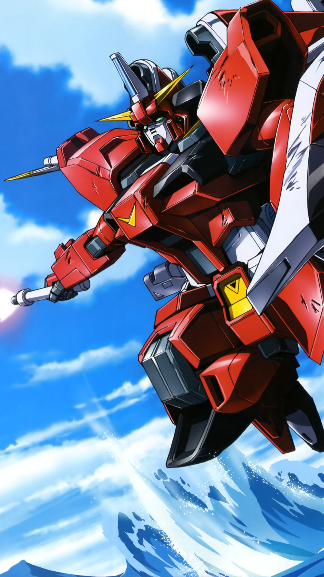Gundam SEED, Mobile suit, Mecha anime, Futuristic warfare, 1080x1920 Full HD Phone