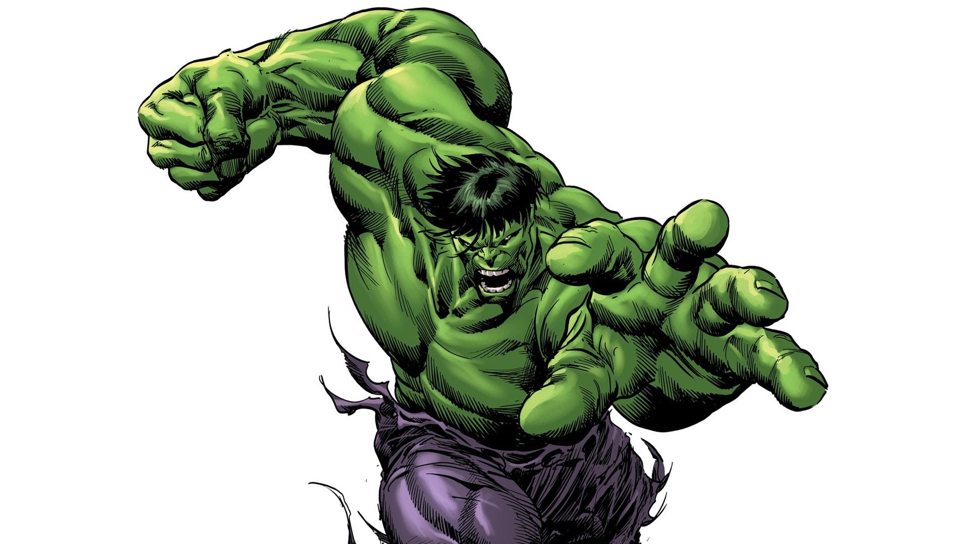 Incredible Hulk, HD wallpaper, Comic book hero, Green muscle, 1920x1080 Full HD Desktop
