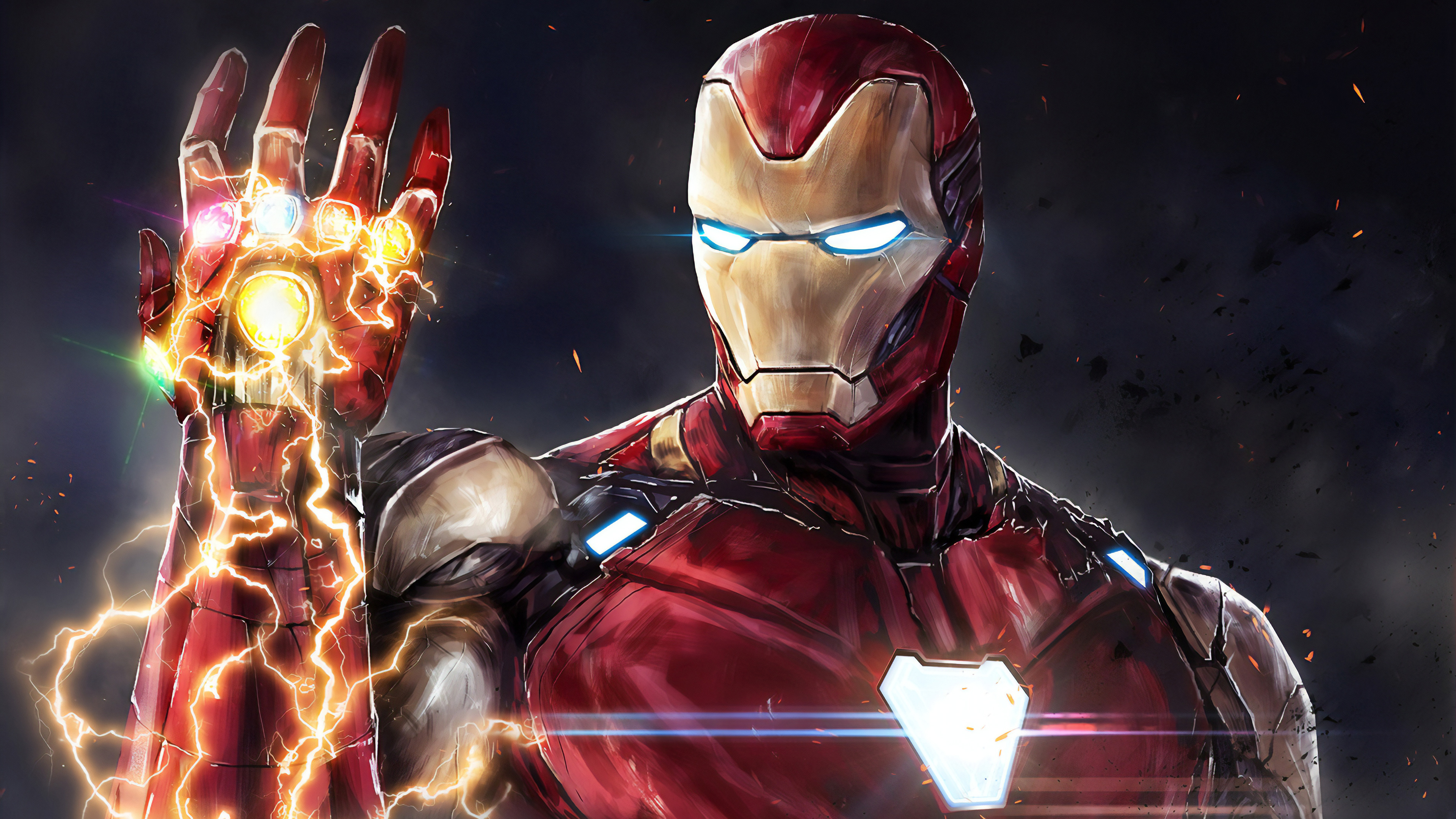 Iron Man, Marvel comics, 4K Ultra HD, Comic book hero, 3840x2160 4K Desktop