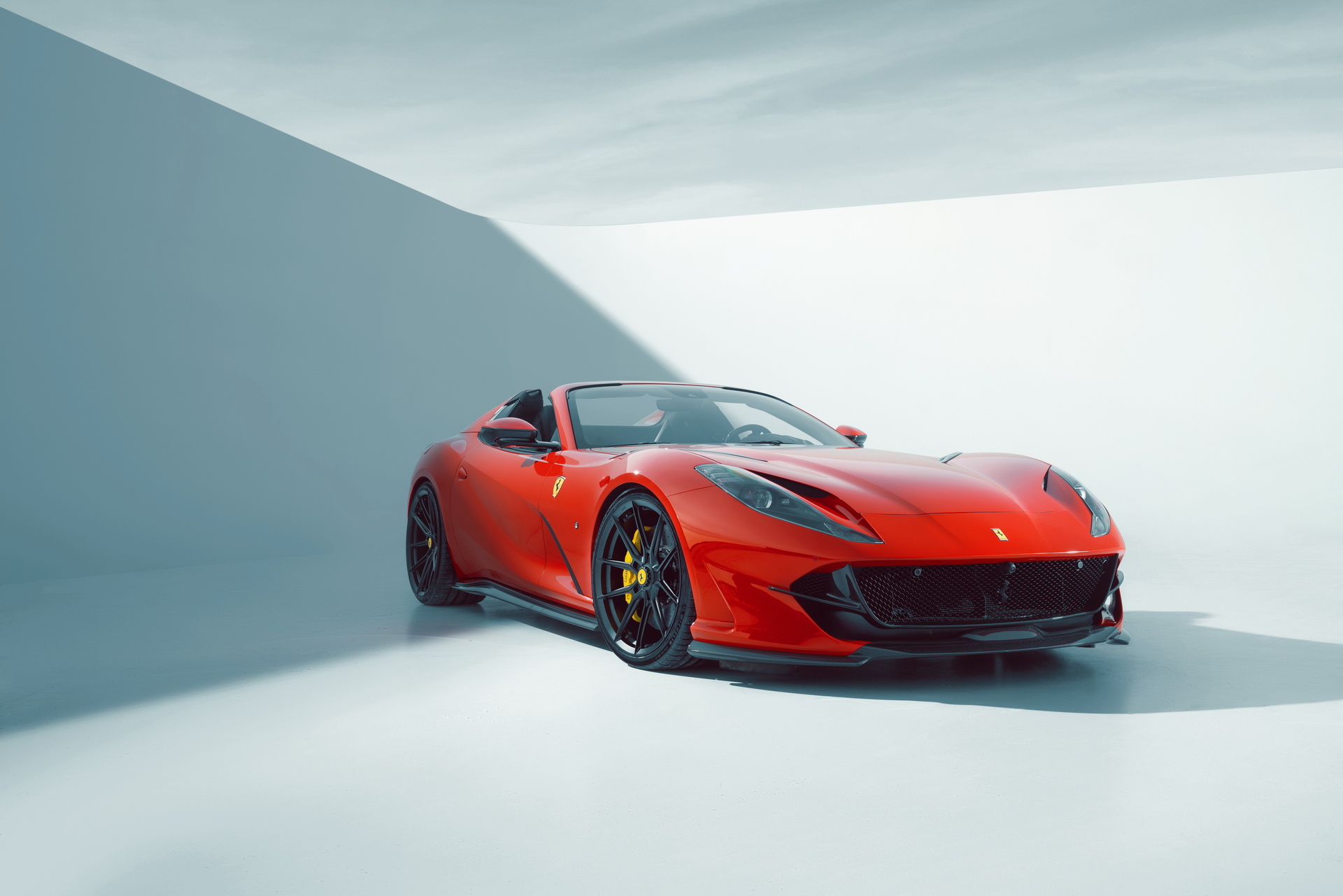 Ferrari 812 GTS, Novitec tuned, Rosso excellence, Car pixel, 1920x1290 HD Desktop