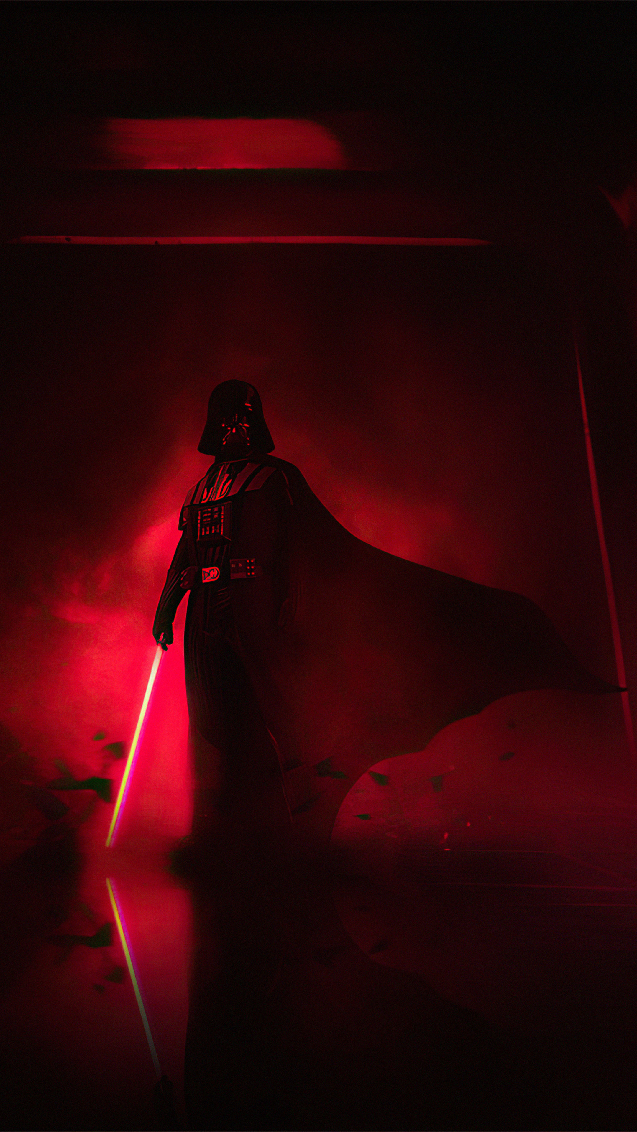 Darth Vader: Originally a slave on Tatooine, Anakin Skywalker. 2160x3840 4K Background.