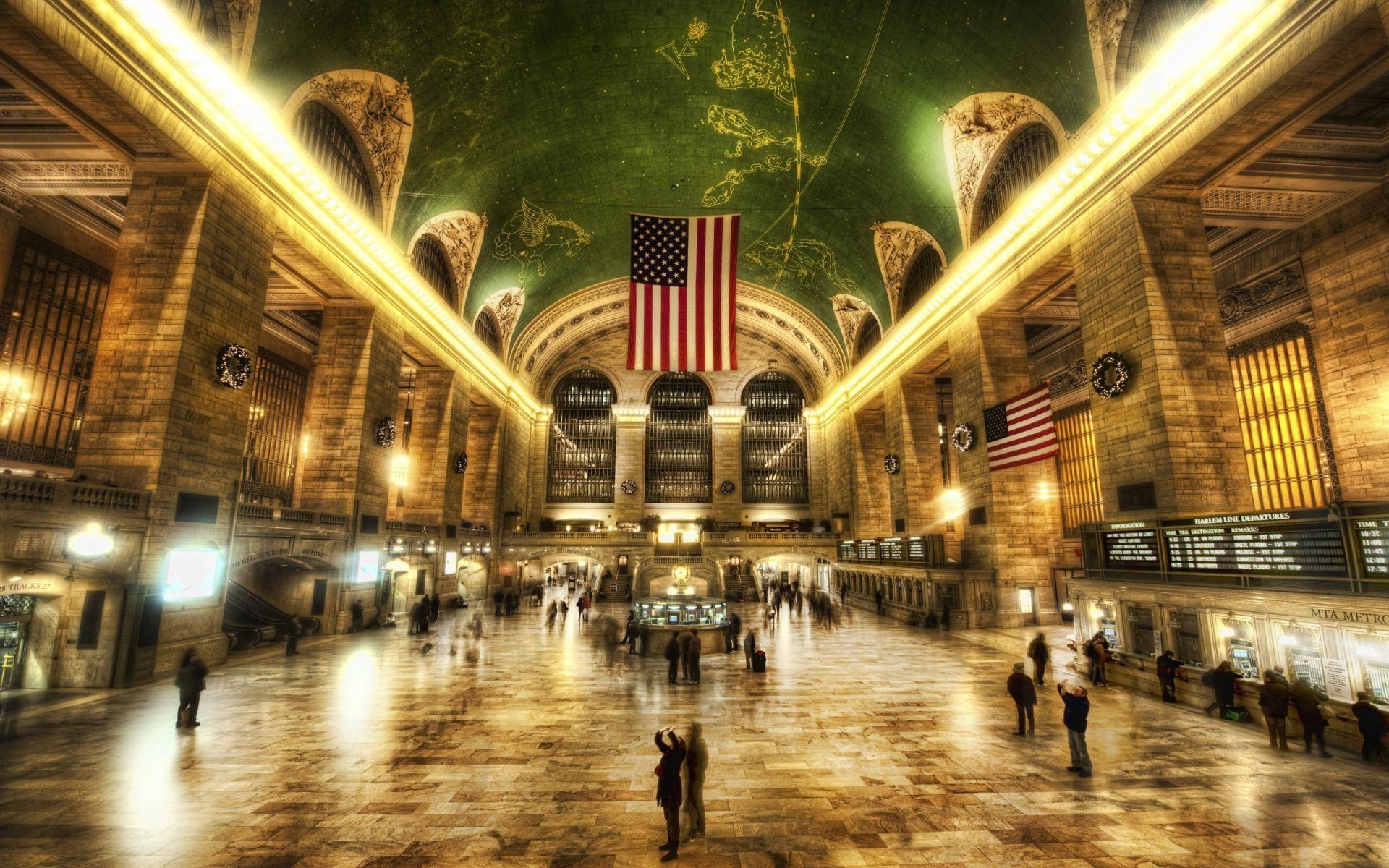Grand Central Station, Terminal architecture, Commuter hub, Public transportation, 1920x1200 HD Desktop