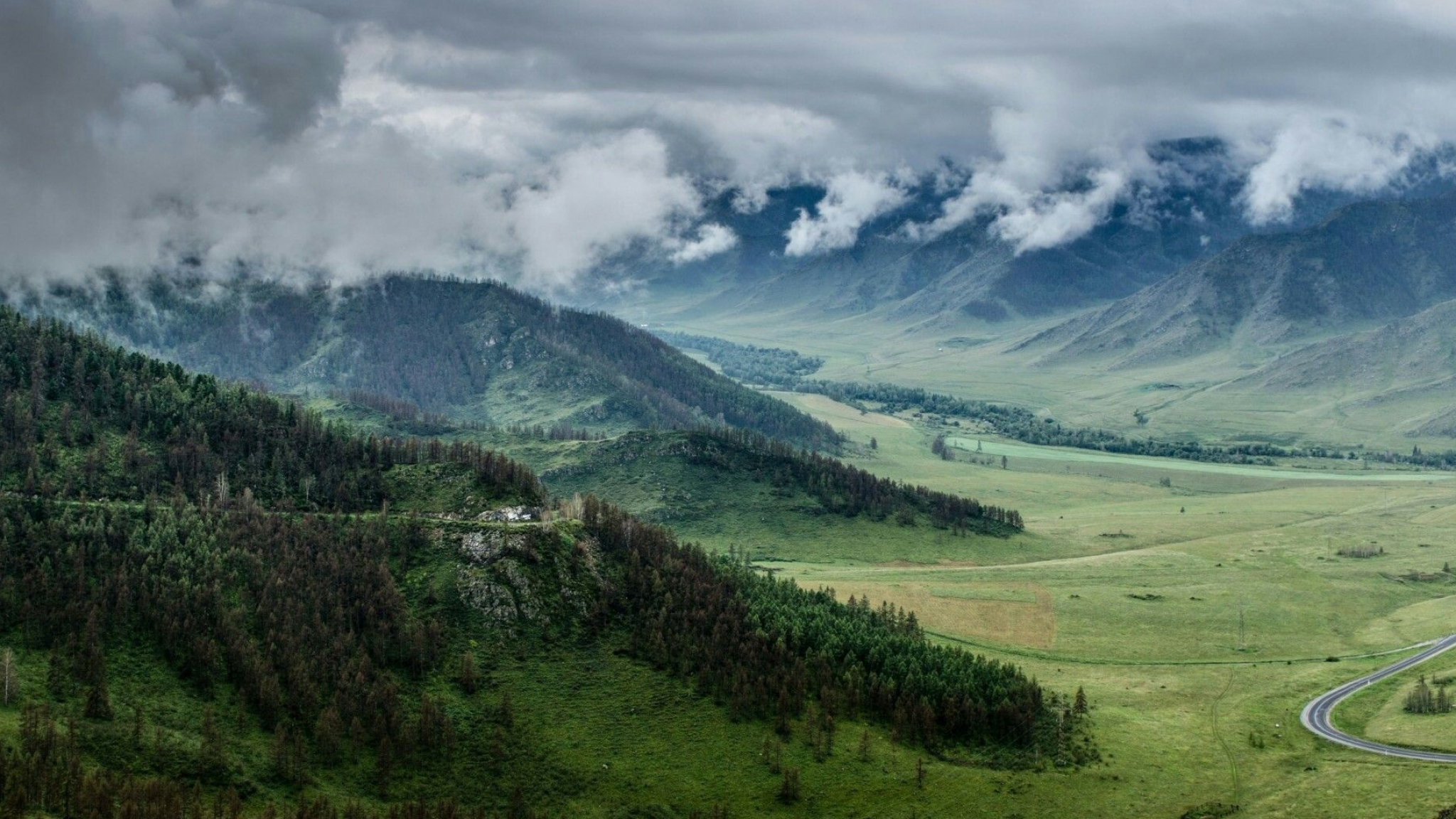 Altai Mountains, Nature and Baikal Lake, Beautiful federation in Siberia, Russian beauty, 2050x1160 HD Desktop