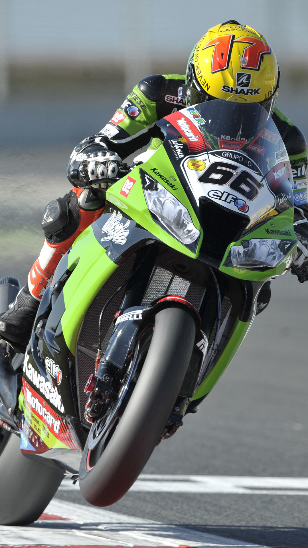 Kawasaki Ninja ZX: A lineup of performance-driven sportbikes, Sport riding. 1080x1920 Full HD Background.