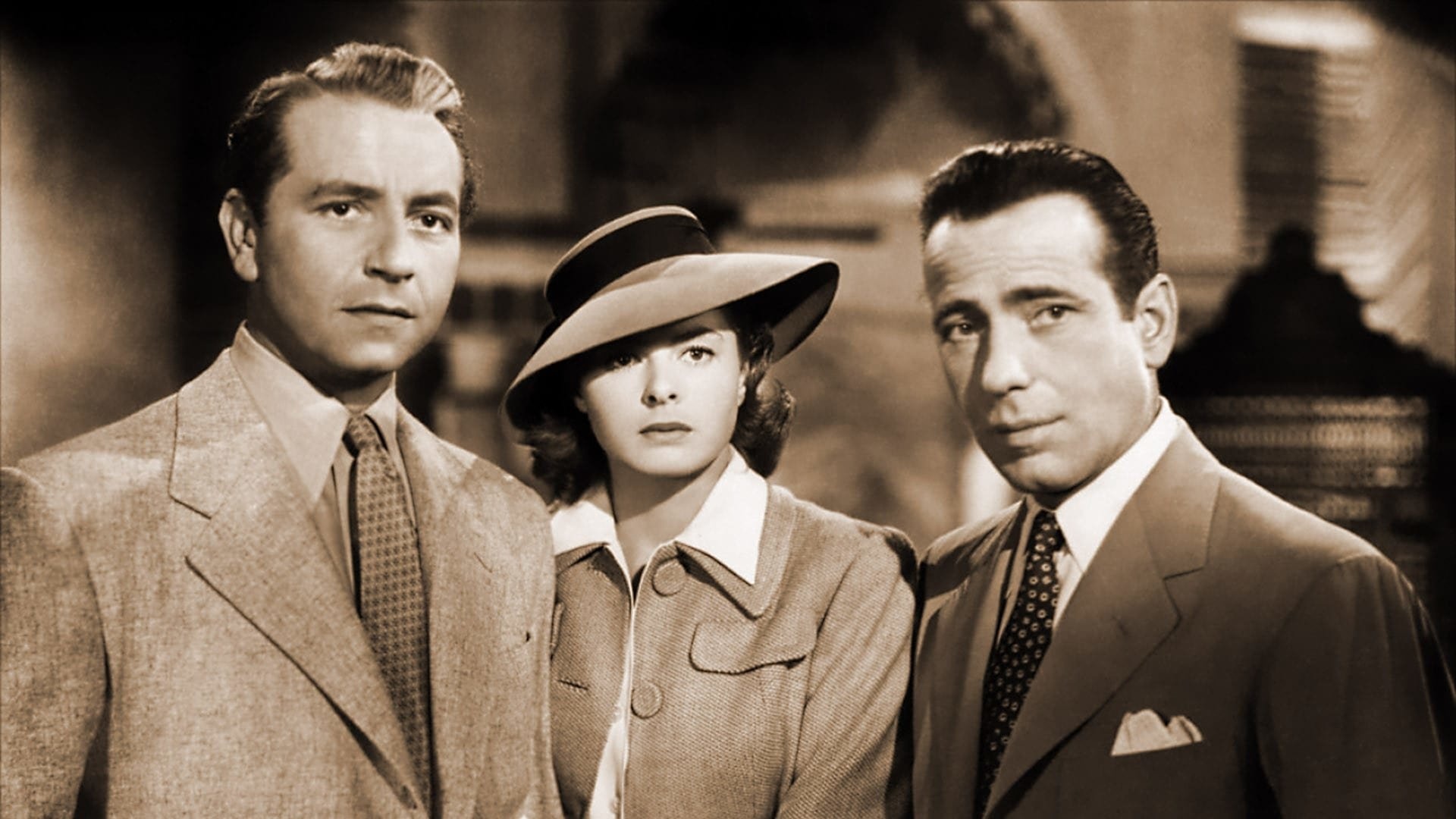 Casablanca, Ingrid Bergman, Romantic chemistry, Unforgettable performances, 1920x1080 Full HD Desktop