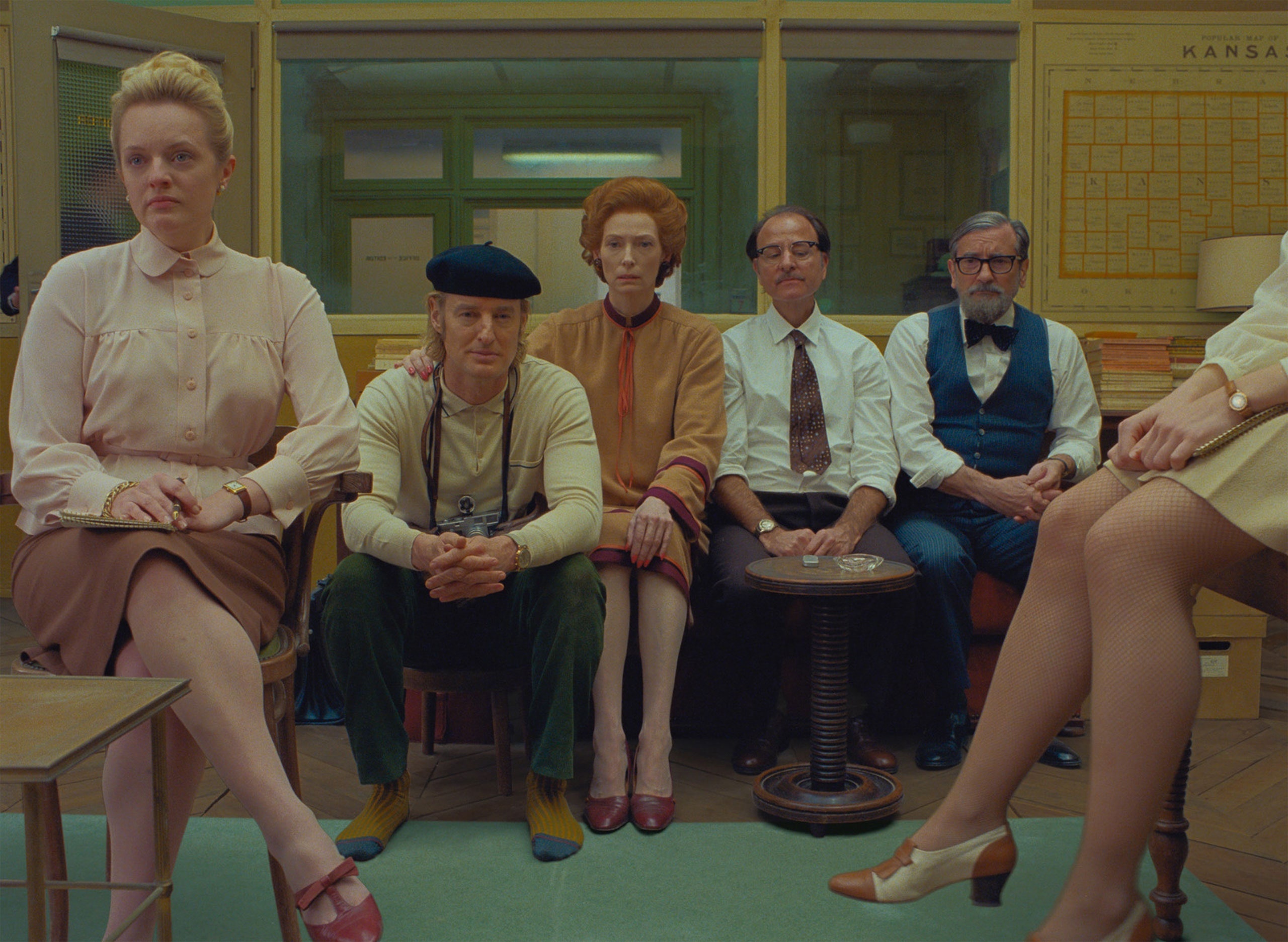 The French Dispatch, Wes Anderson, Freewheeling Film, New Yorker, 2560x1880 HD Desktop