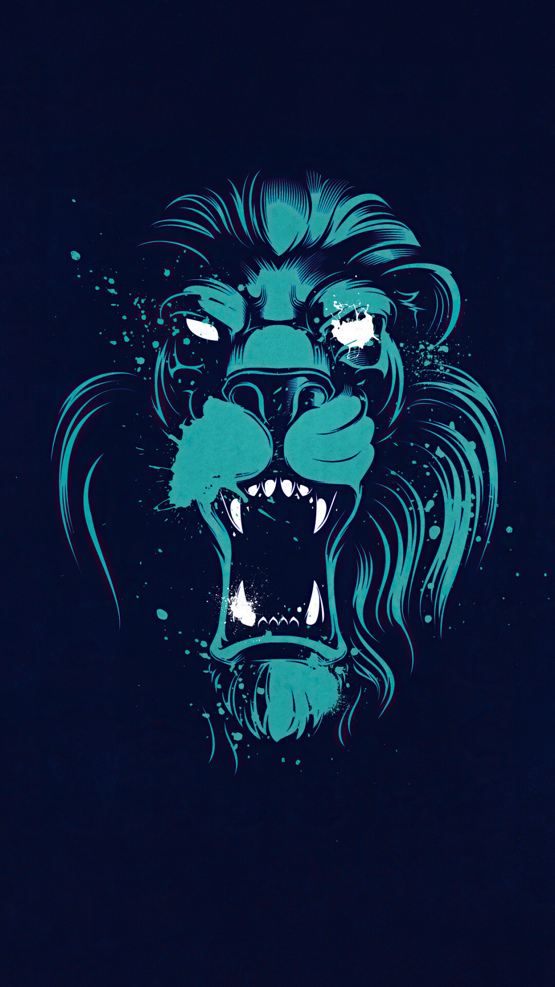 Lion: Considered one of the “African Big Five”, Roar. 1080x1920 Full HD Background.