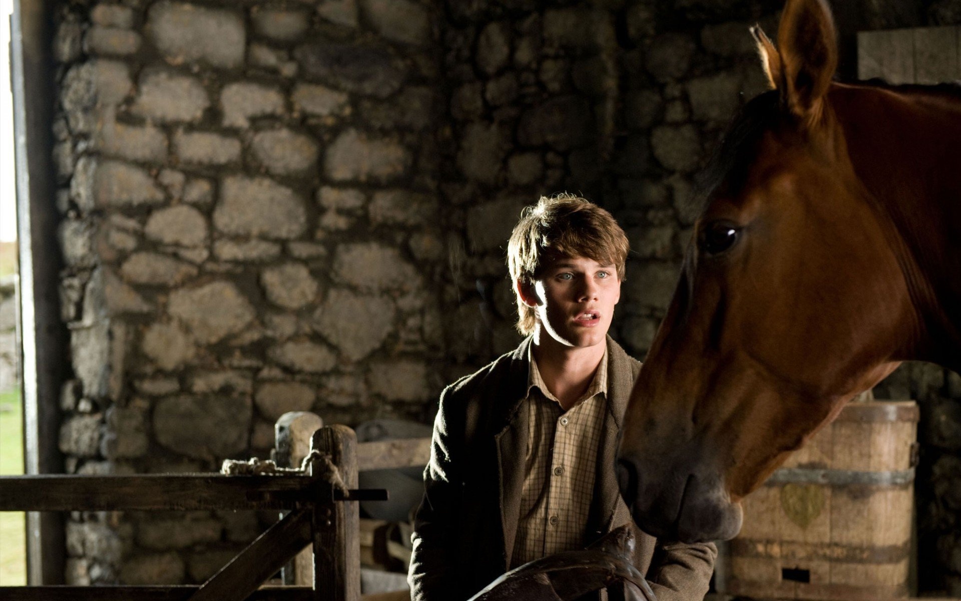 War Horse: A farm boy living in the British countryside during World War I. 1920x1200 HD Background.