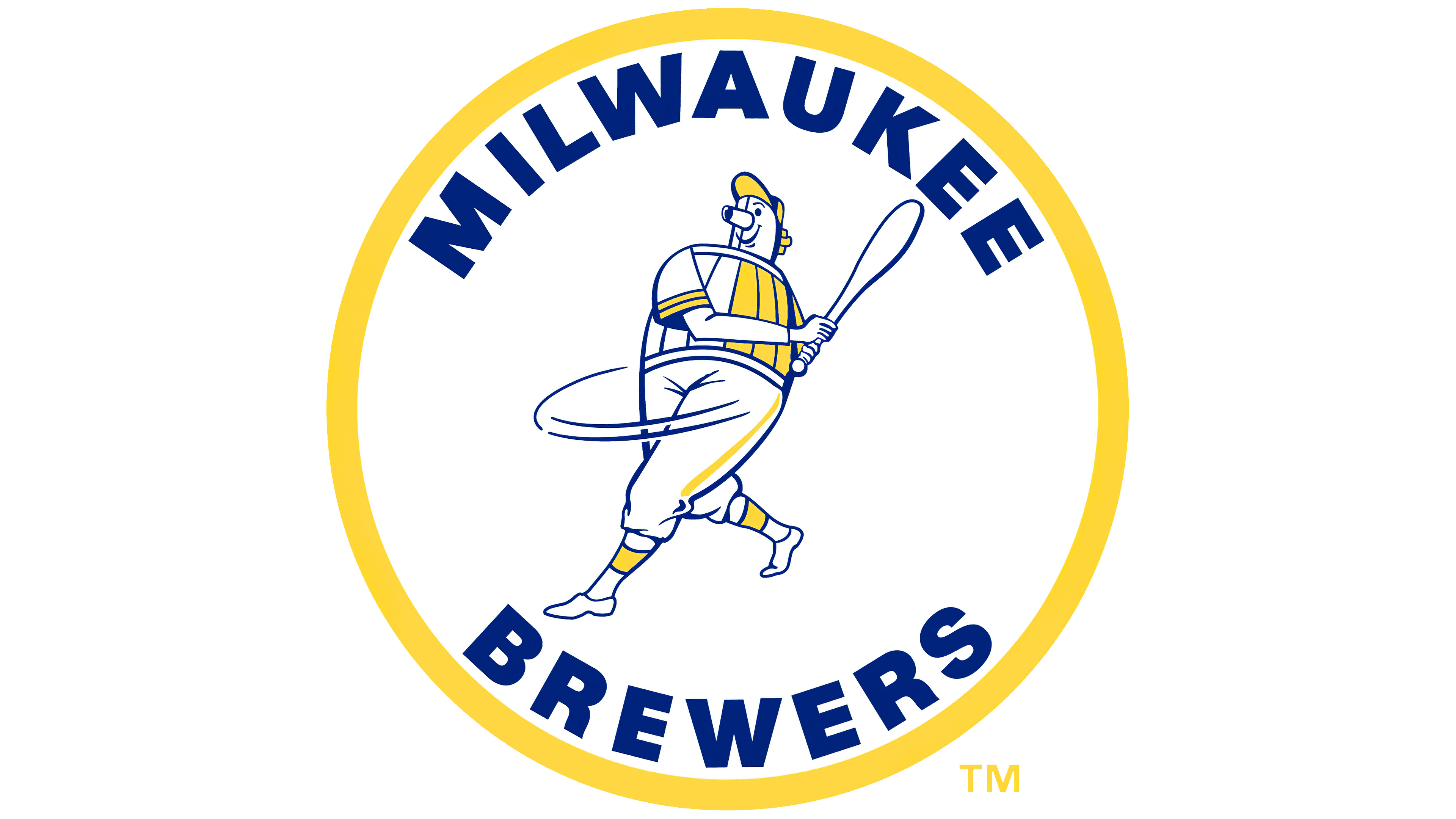 Milwaukee Brewers, Logo in PNG format, 3840x2160 4K Desktop