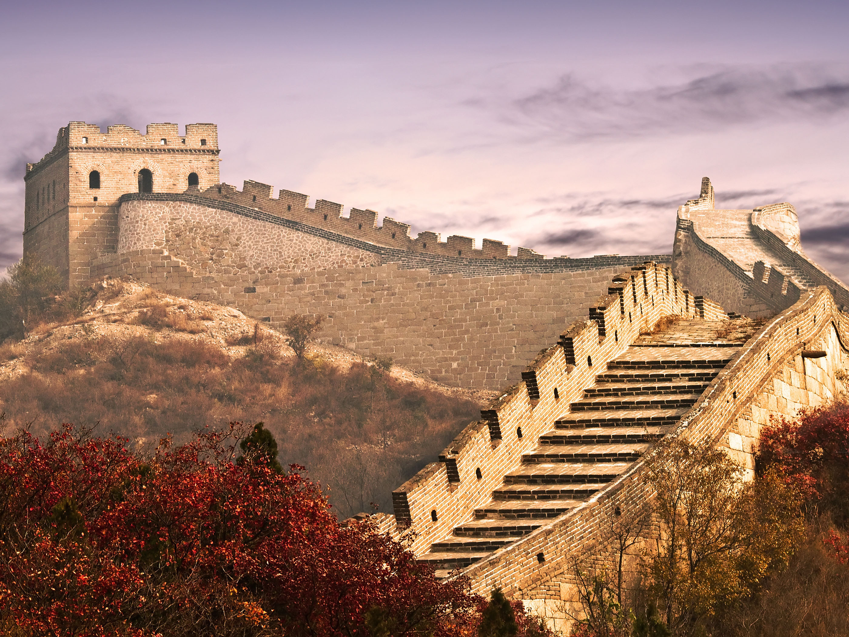 Great Wall of China: The part constructed during the Ming dynasty is the most well-preserved section. 2800x2100 HD Wallpaper.