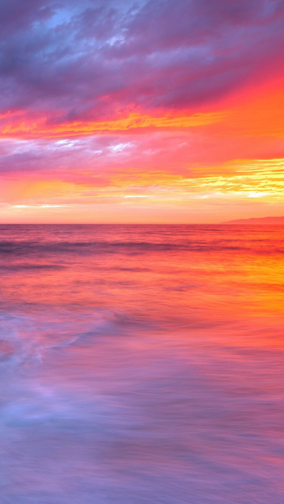 Sunset: Pink sundown, The scattering of sunlight, Dusk. 1080x1920 Full HD Wallpaper.
