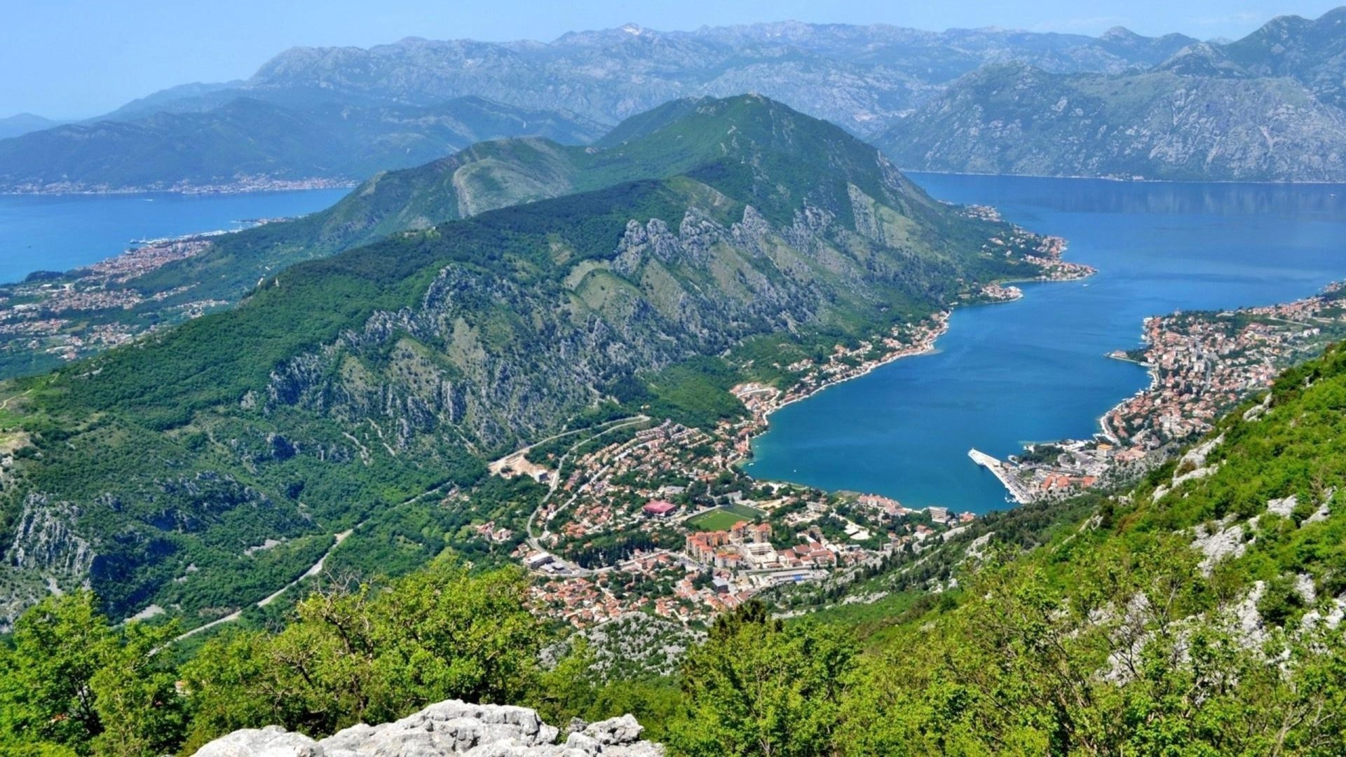 Bay of Kotor, Montenegro Balkan, Europe desktop, 1920x1080 Full HD Desktop