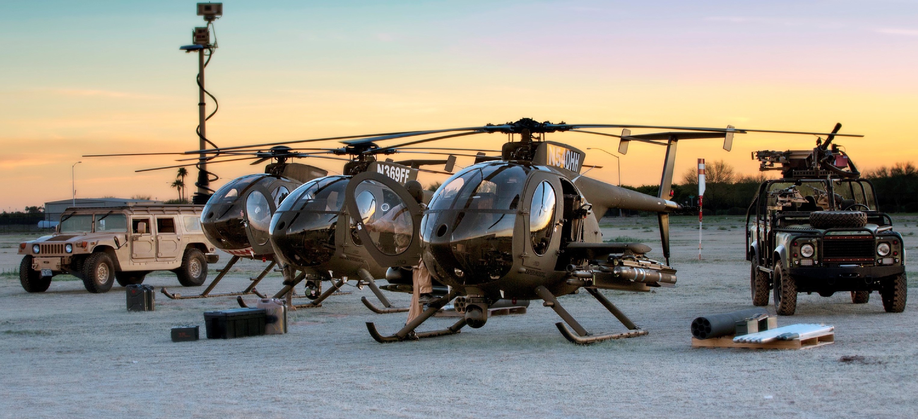 MD Helicopters, International military helicopter, MDHI presentation, 3060x1400 Dual Screen Desktop