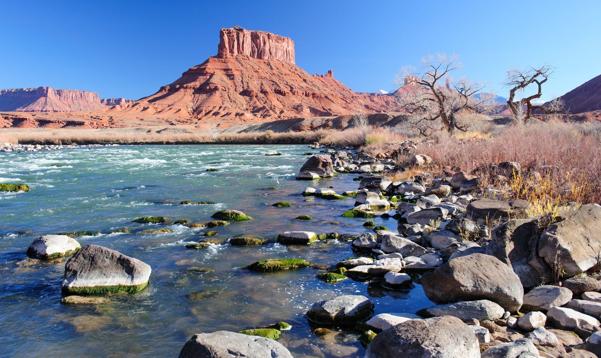 Colorado River's dryness, Climate change impact, Atomic scientists' bulletin, Five-part story, 2000x1200 HD Desktop