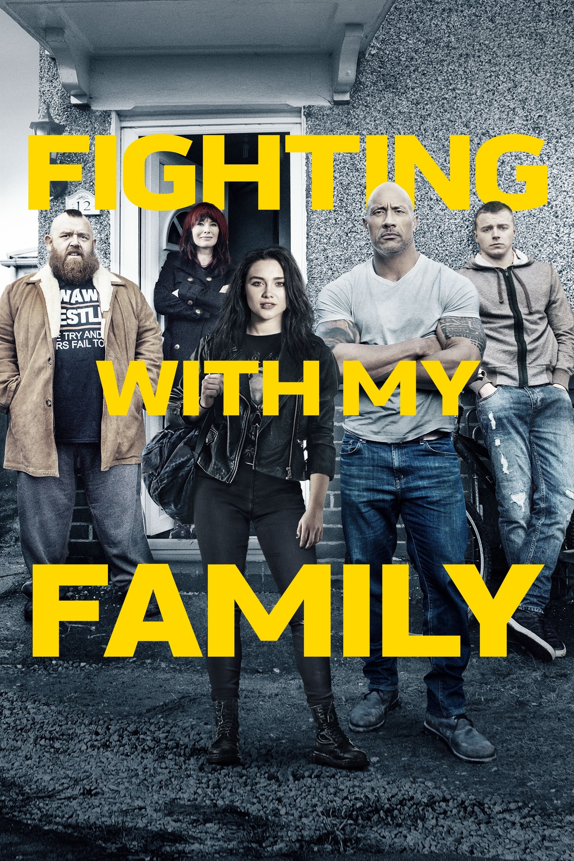 Fighting with My Family, Movie posters, Wrestling comedy, Inspiring tale, 2000x3000 HD Phone