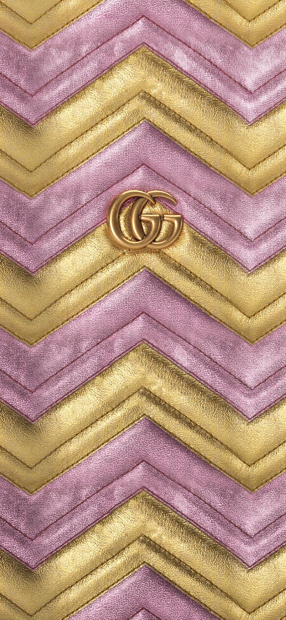 Gucci: An Italian fashion label founded in 1921, Leather. 1130x2440 HD Background.