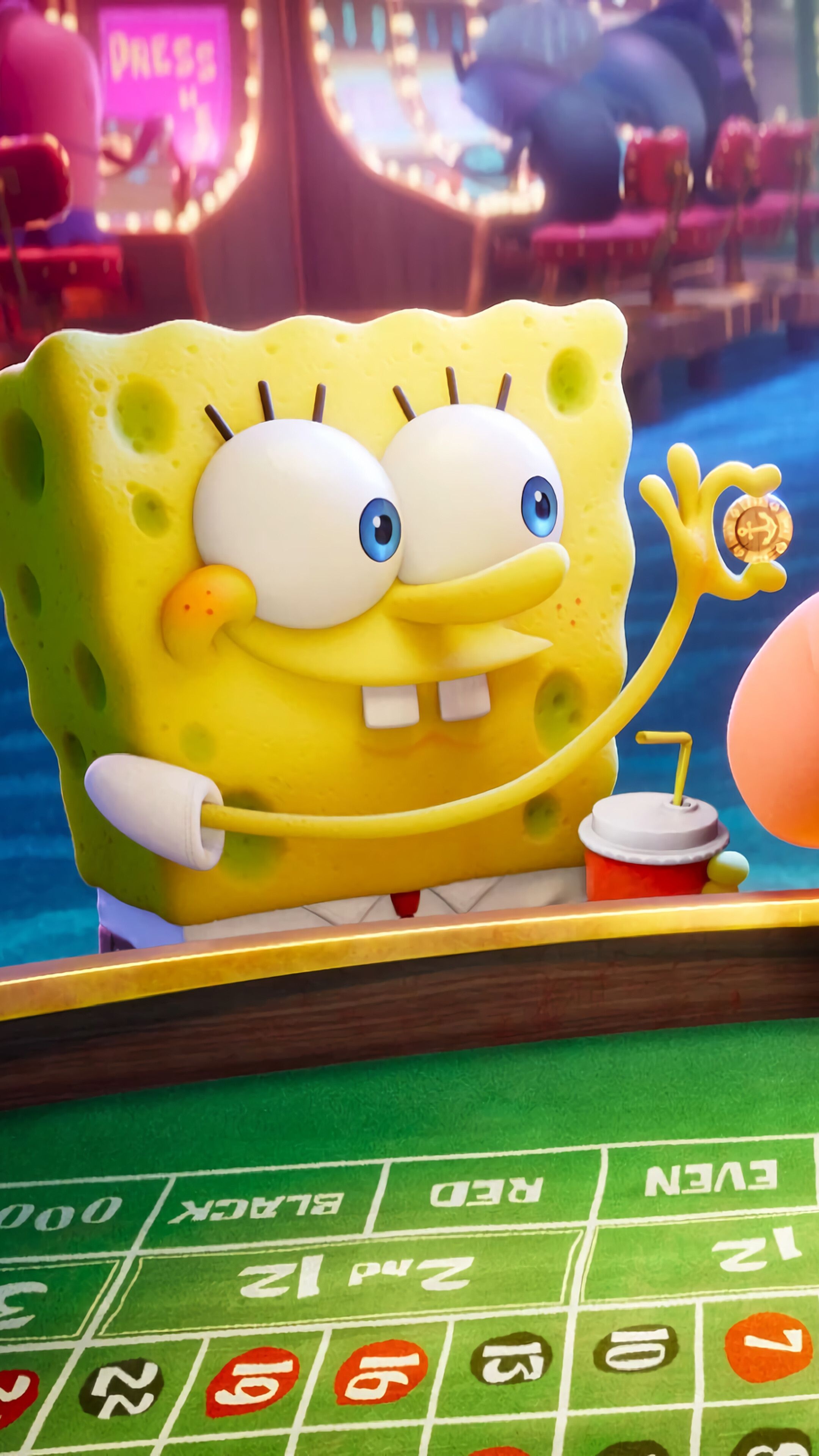 SpongeBob Movie, Sponge on the Run, iPhone wallpapers, 2160x3840 4K Phone