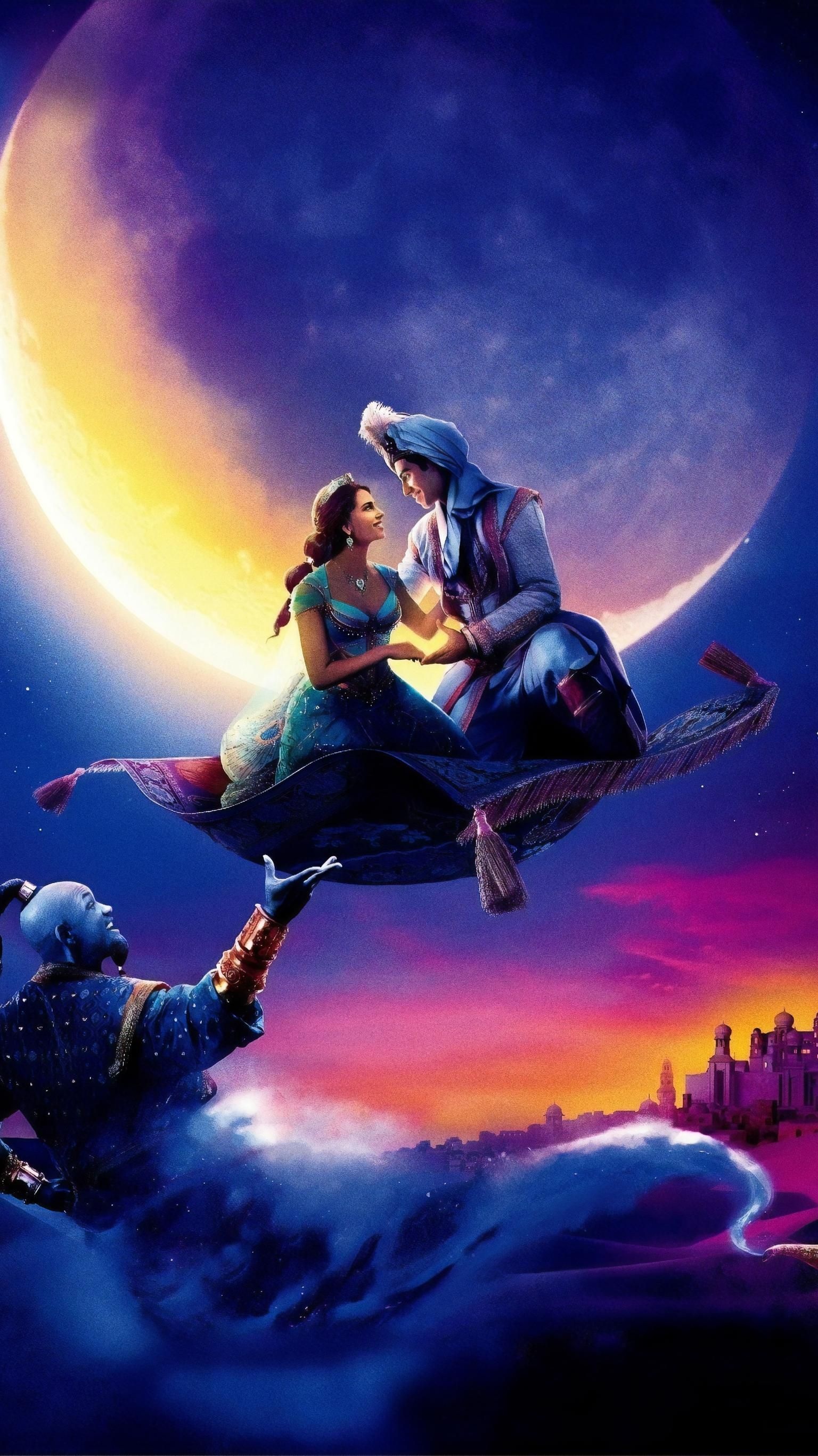 Aladdin 2019 phone wallpaper, Moviemania Disney, 1540x2740 HD Phone