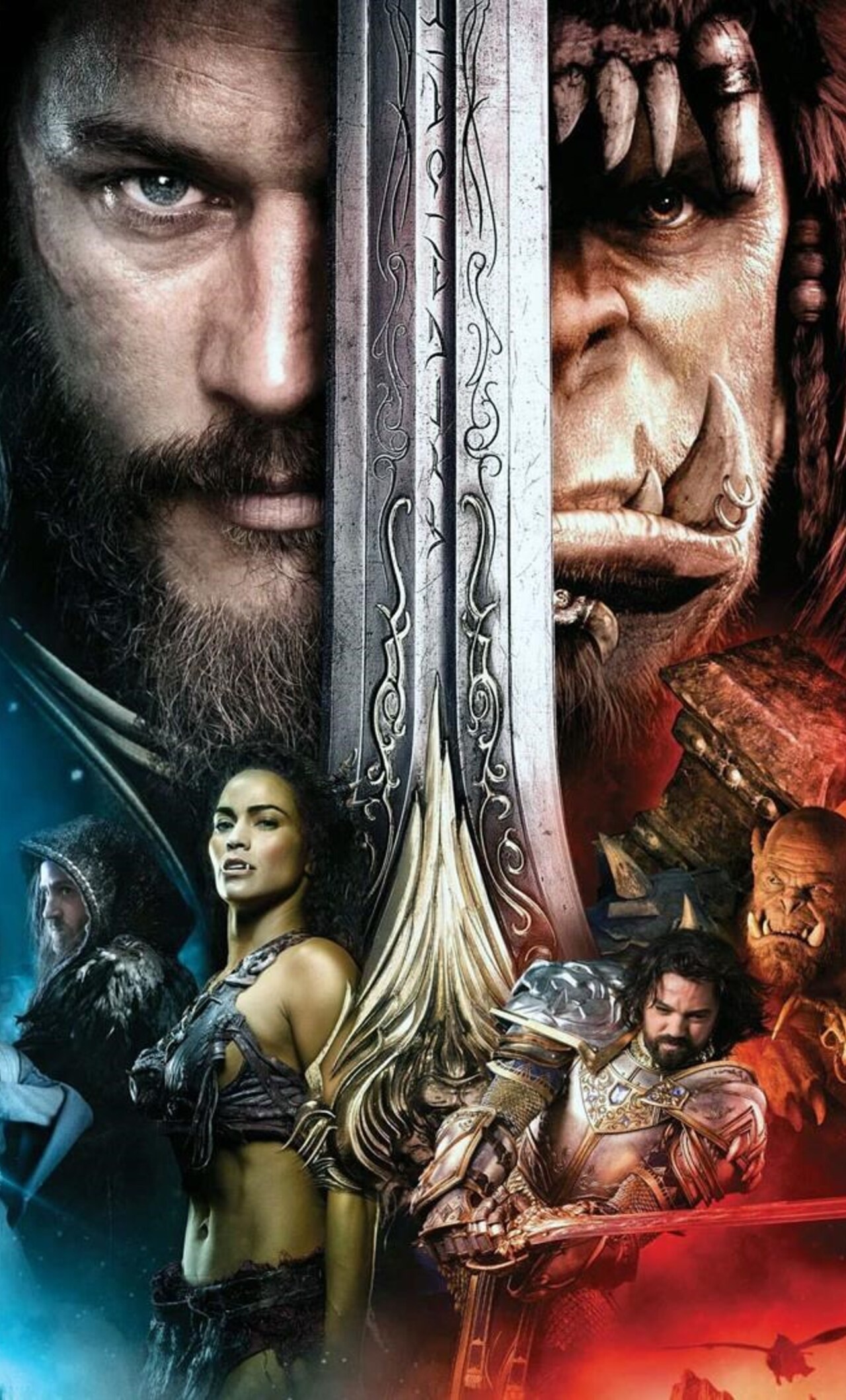 Warcraft (Movie): The film's soundtrack was composed by Ramin Djawadi. 1280x2120 HD Background.