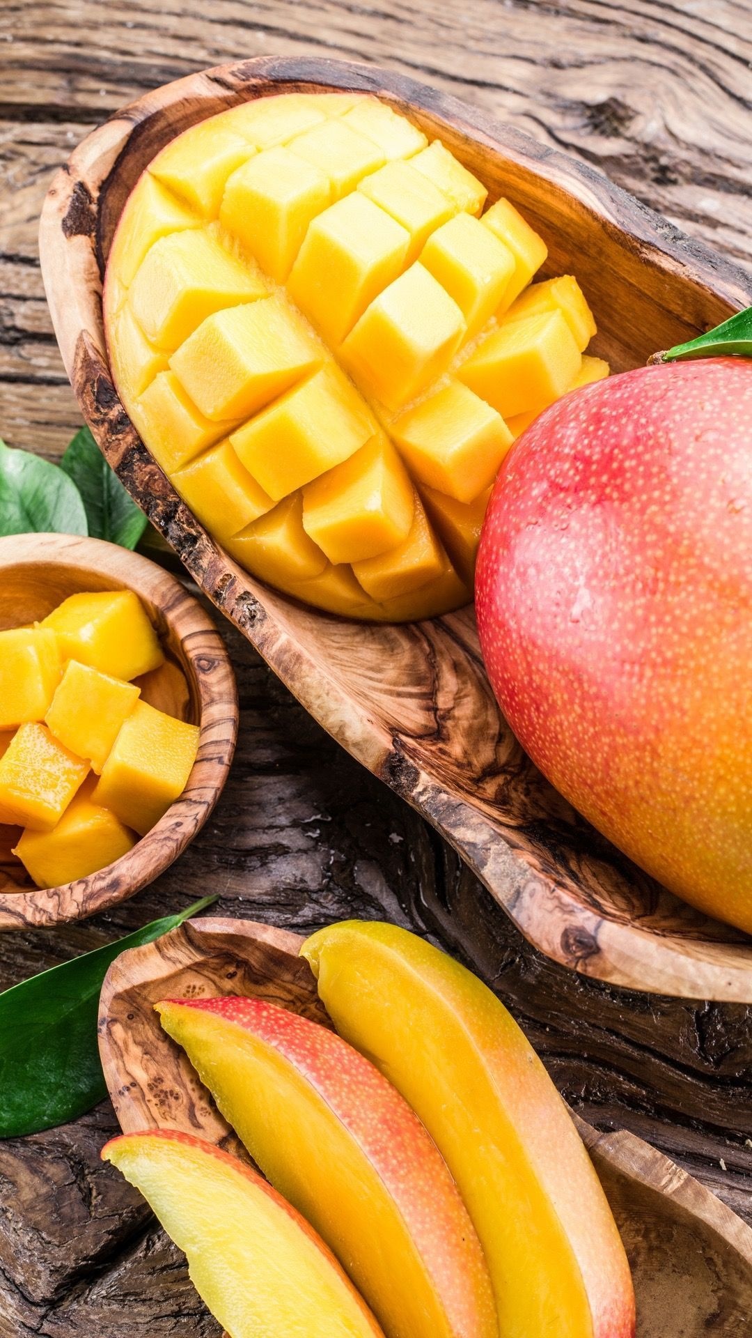 Mango: Contains reasonable levels of both vitamins A and C. 1080x1920 Full HD Wallpaper.