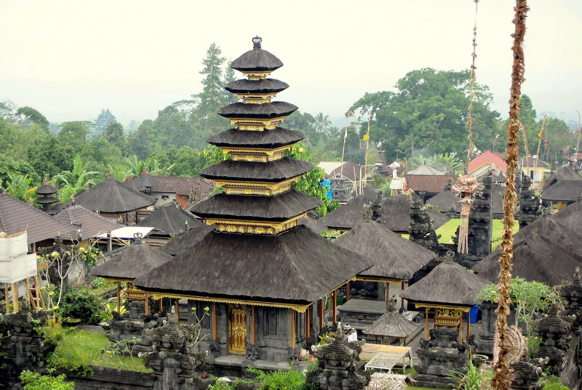 Temple of Besakih, Glimpses of the world, Indonesian heritage, Spiritual sanctuary, 1920x1290 HD Desktop