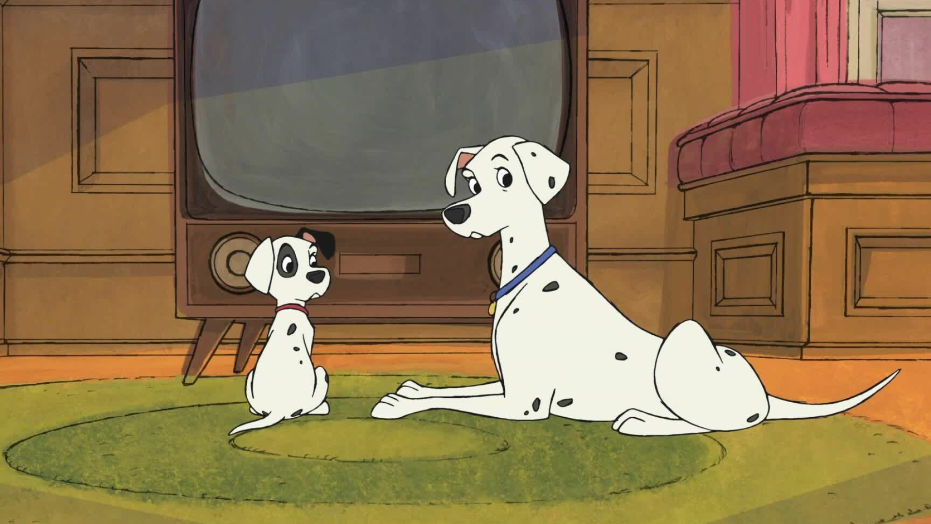 One Hundred and One Dalmatians: The 1961 animated classic sees Pongo and Perdita, set out on a journey to rescue their pups – and whilst doing so, end up saving 84 additional puppies, bringing the total of Dalmatians to 101. 1920x1080 Full HD Wallpaper.