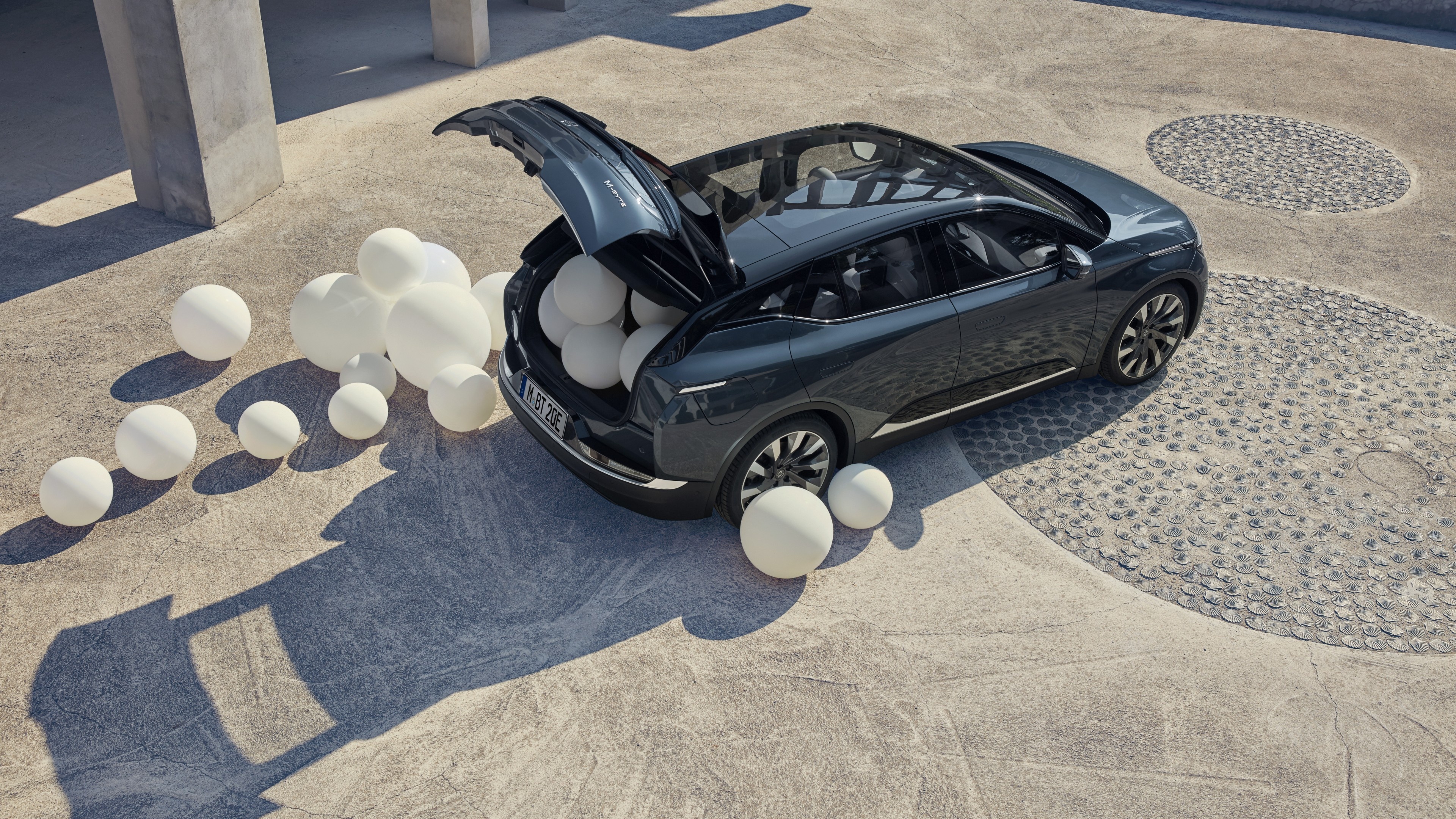 Byton, M-Byte SUV, Electric car, 2020 models, 3840x2160 4K Desktop