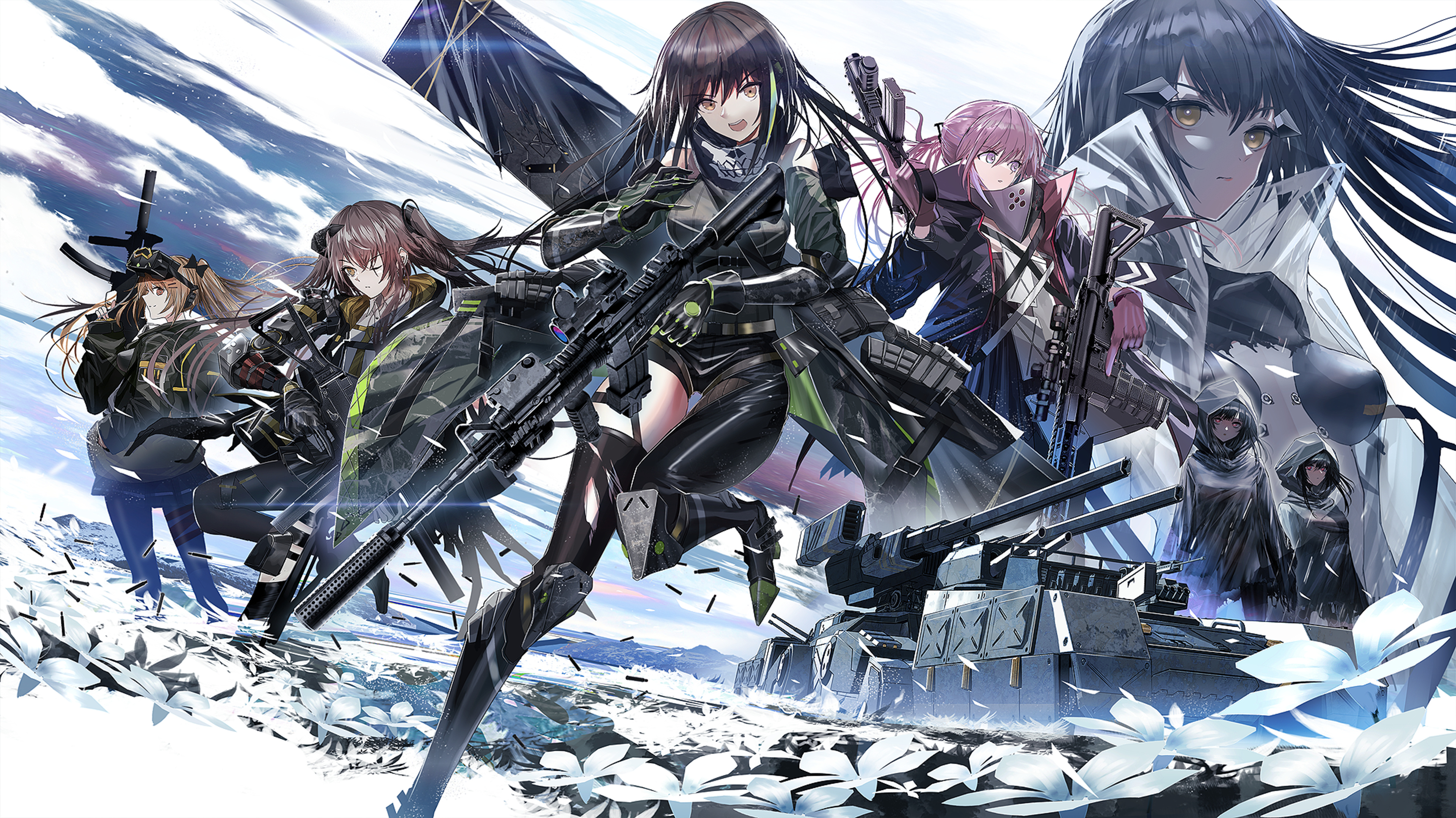 Girls' Frontline anime, Image ID 262035, Image abyss, HD wallpapers, 3840x2160 4K Desktop