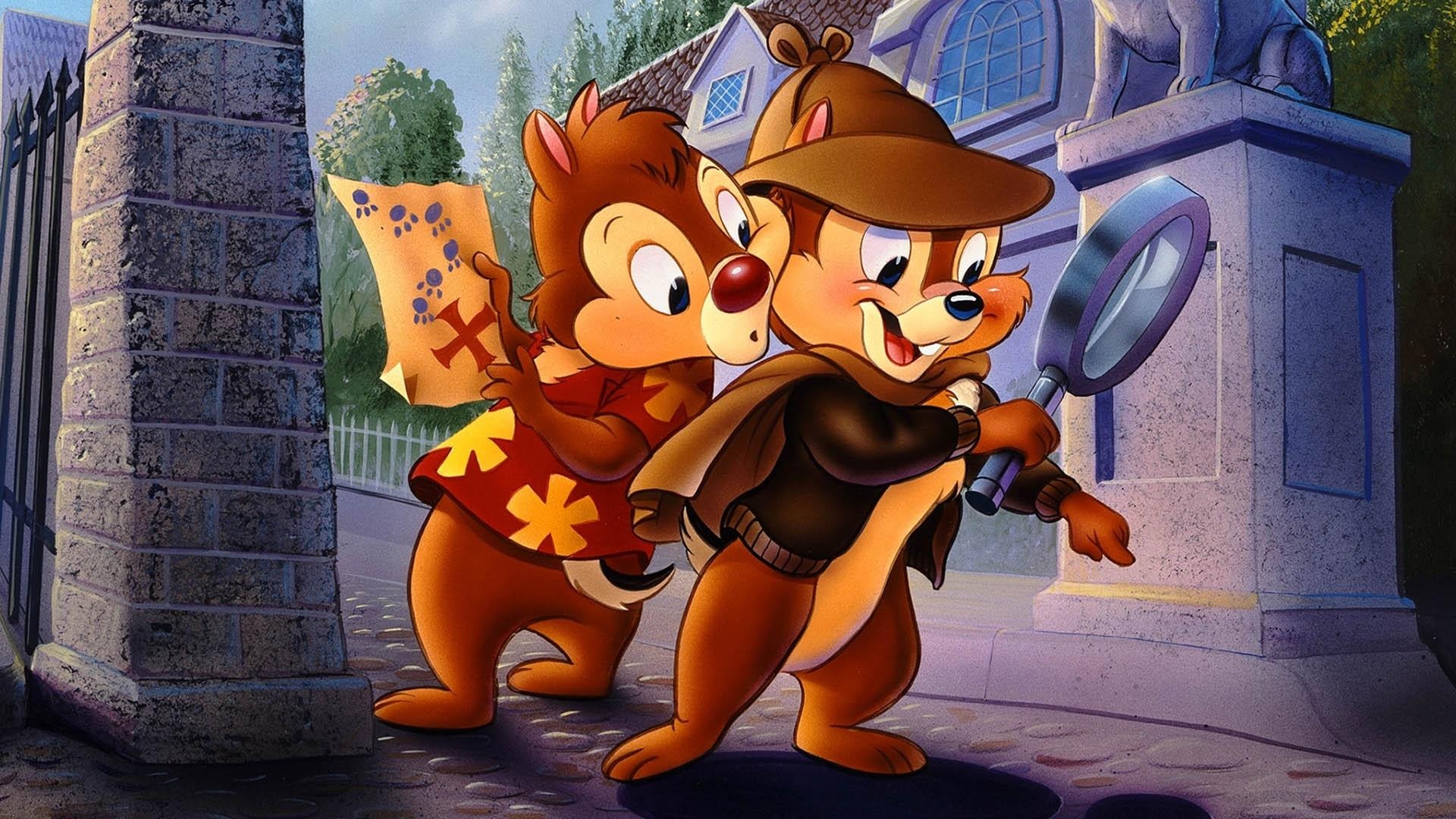 Chip 'n' Dale: Rescue Rangers, Animated series, Playful characters, Adventure and mischief, 1920x1080 Full HD Desktop