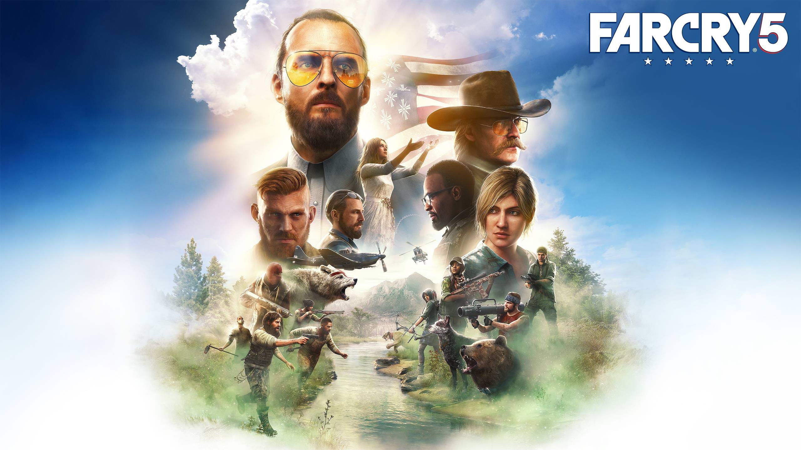 Far Cry 5, Wallpaper collection, Breathtaking visuals, Gaming artistry, 2560x1440 HD Desktop