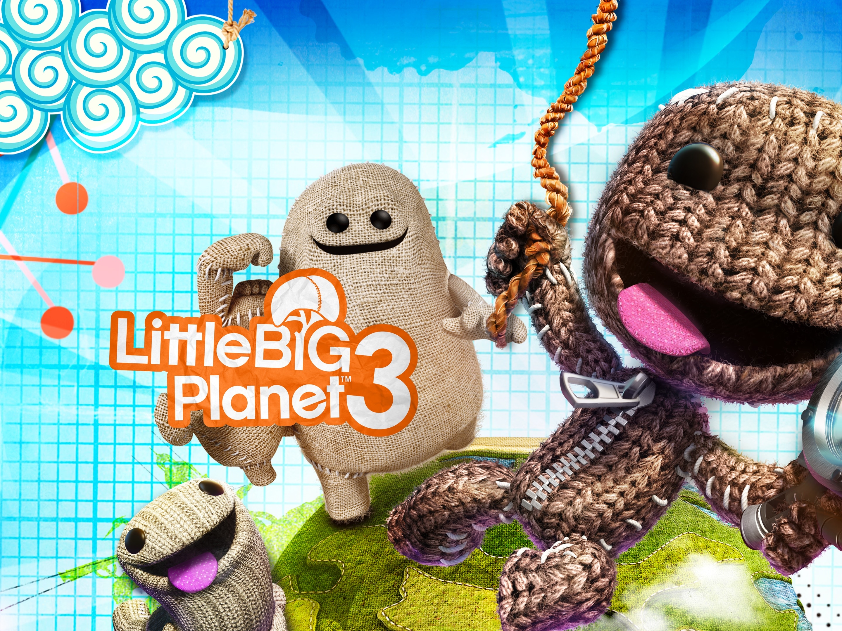 LittleBigPlanet, Gaming experience, Creative platforming, 2880x2160 HD Desktop