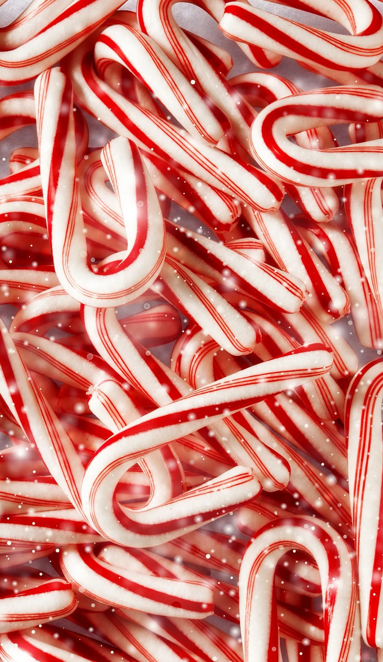 Candy canes iPhone wallpapers, Festive holiday sweets, Sweet treats on your screen, Christmas candy joy, 1280x2210 HD Handy