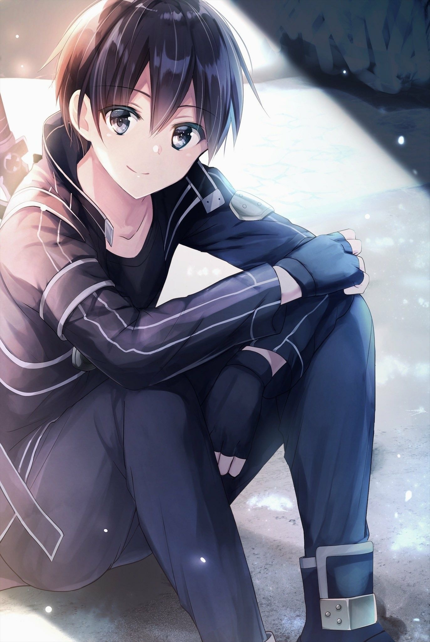 SAO Kirito, Sword Art Online wallpaper, Anime hero, Sword art, 1380x2050 HD Phone