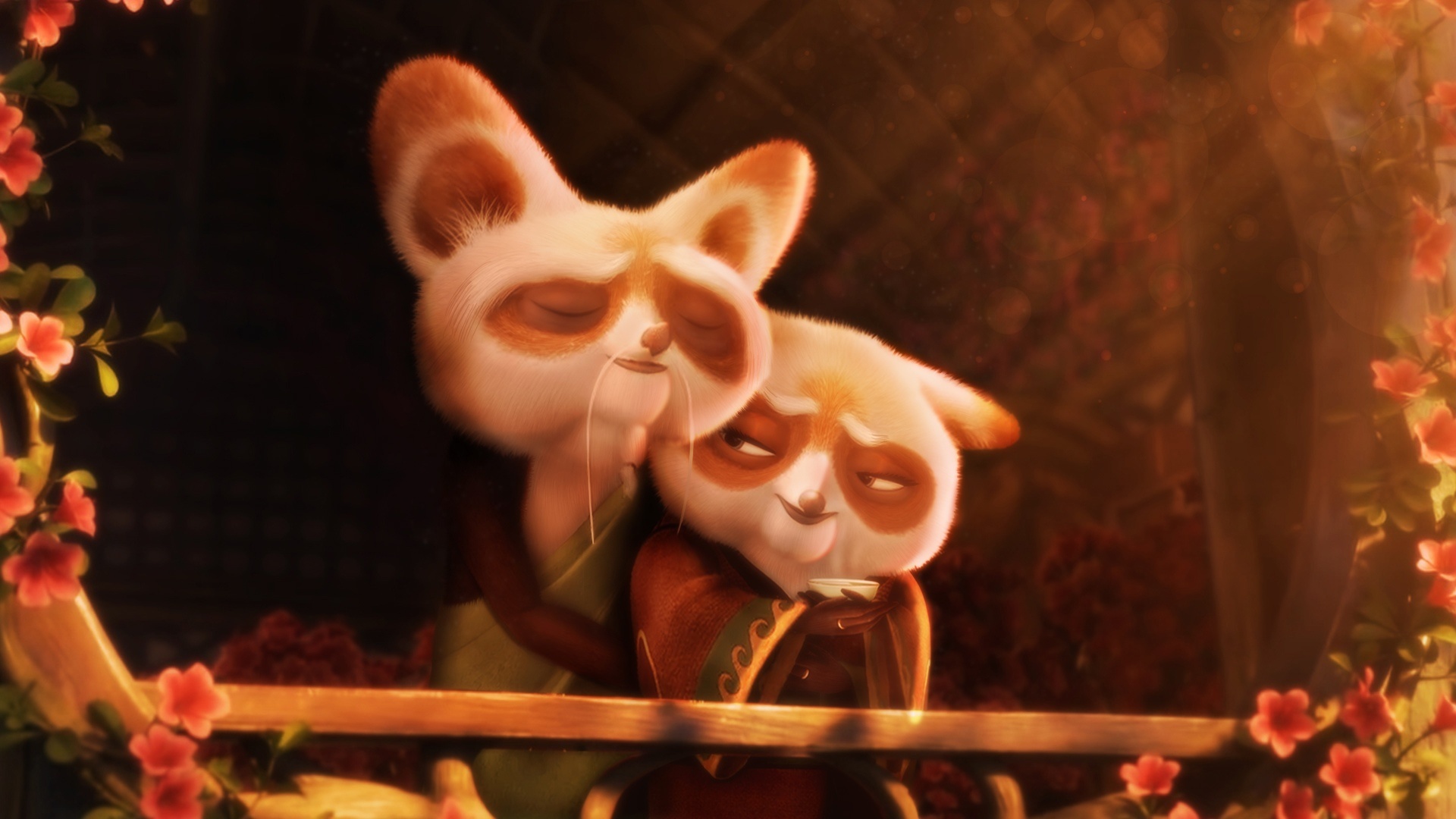 Master Shifu: The trainer of the Furious Five, Dragon Warrior, and Tai Lung. 1920x1080 Full HD Background.