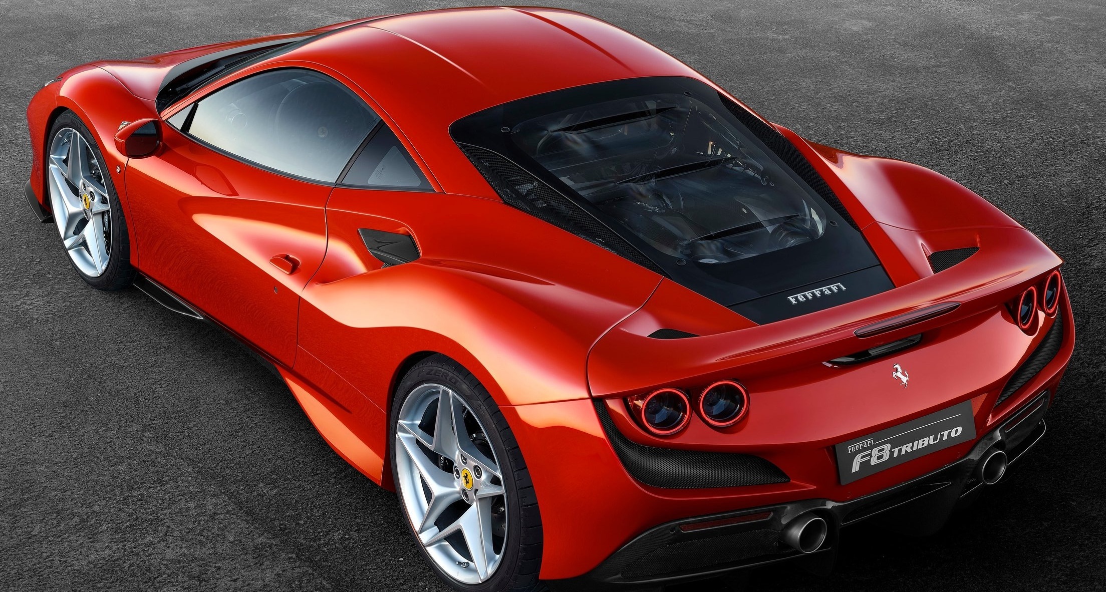 Ferrari F8, Supercar beauty, Red cars, Italian supercars, 2210x1190 HD Desktop