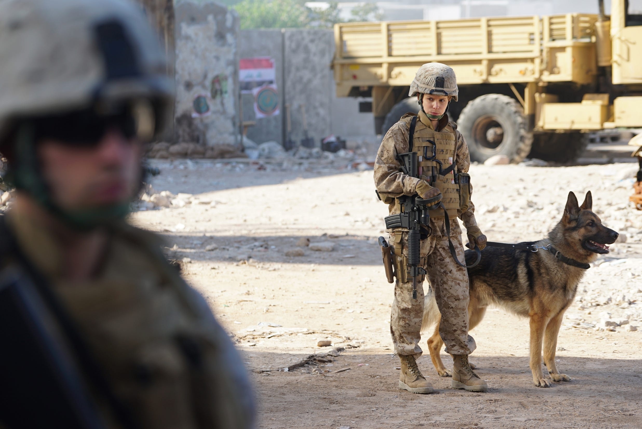 Megan Leavey Movie, Soldier's bond with canine, 2480x1660 HD Desktop