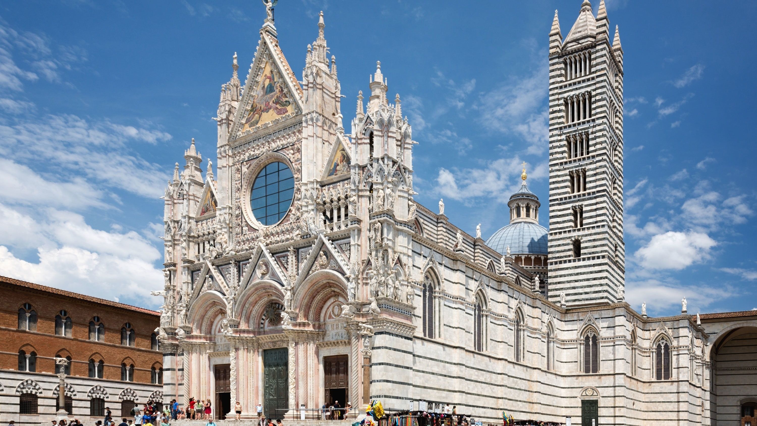 Siena Cathedral, Opa Si Pass, Tickets, Italy, 3000x1690 HD Desktop