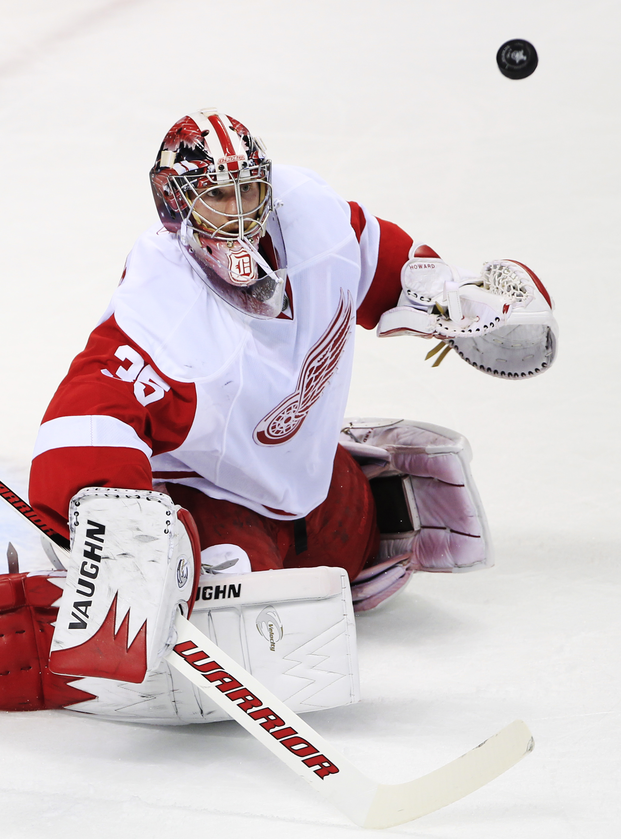 Jimmy Howard, Red Wings defeat, Stay alive, Spokesman review, 2090x2820 HD Phone