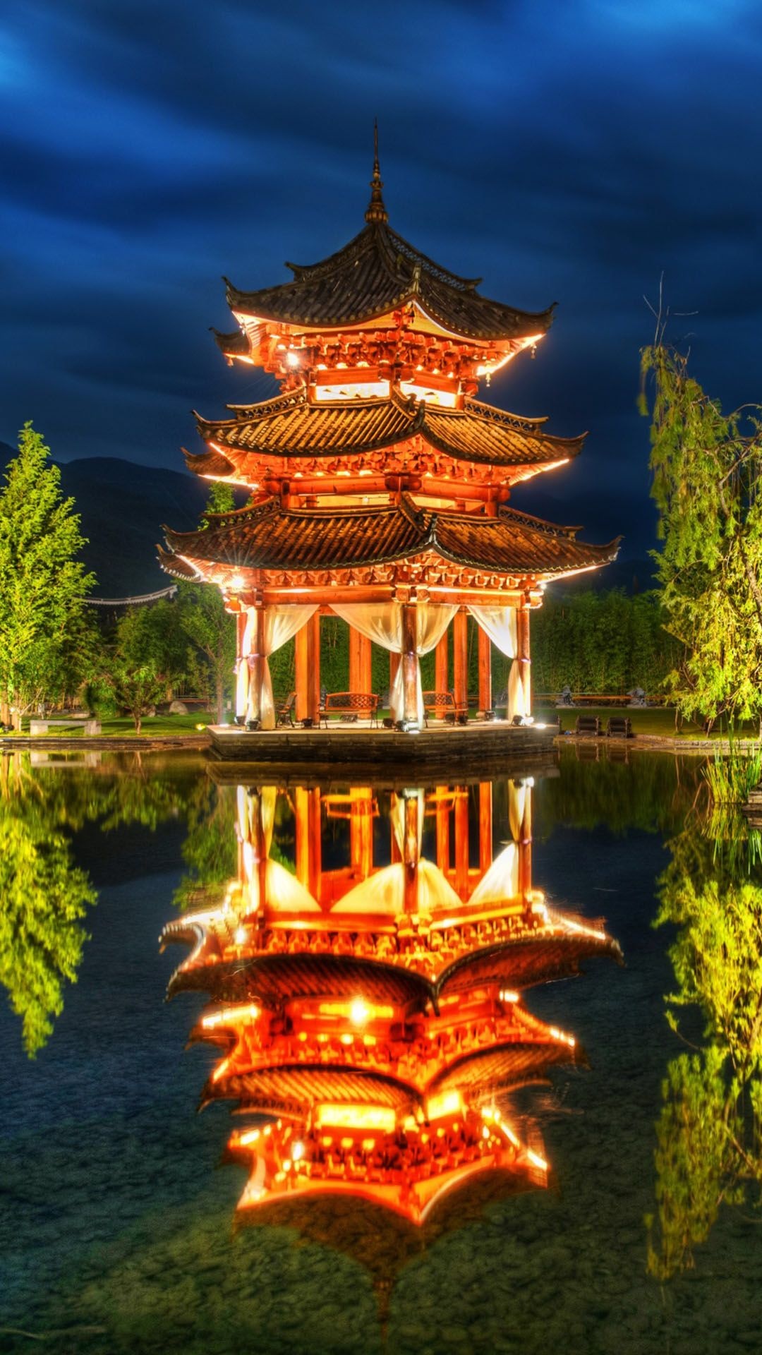 Tivoli Gardens, Japan travel ideas, Beautiful places, Land of the rising sun, 1080x1920 Full HD Phone