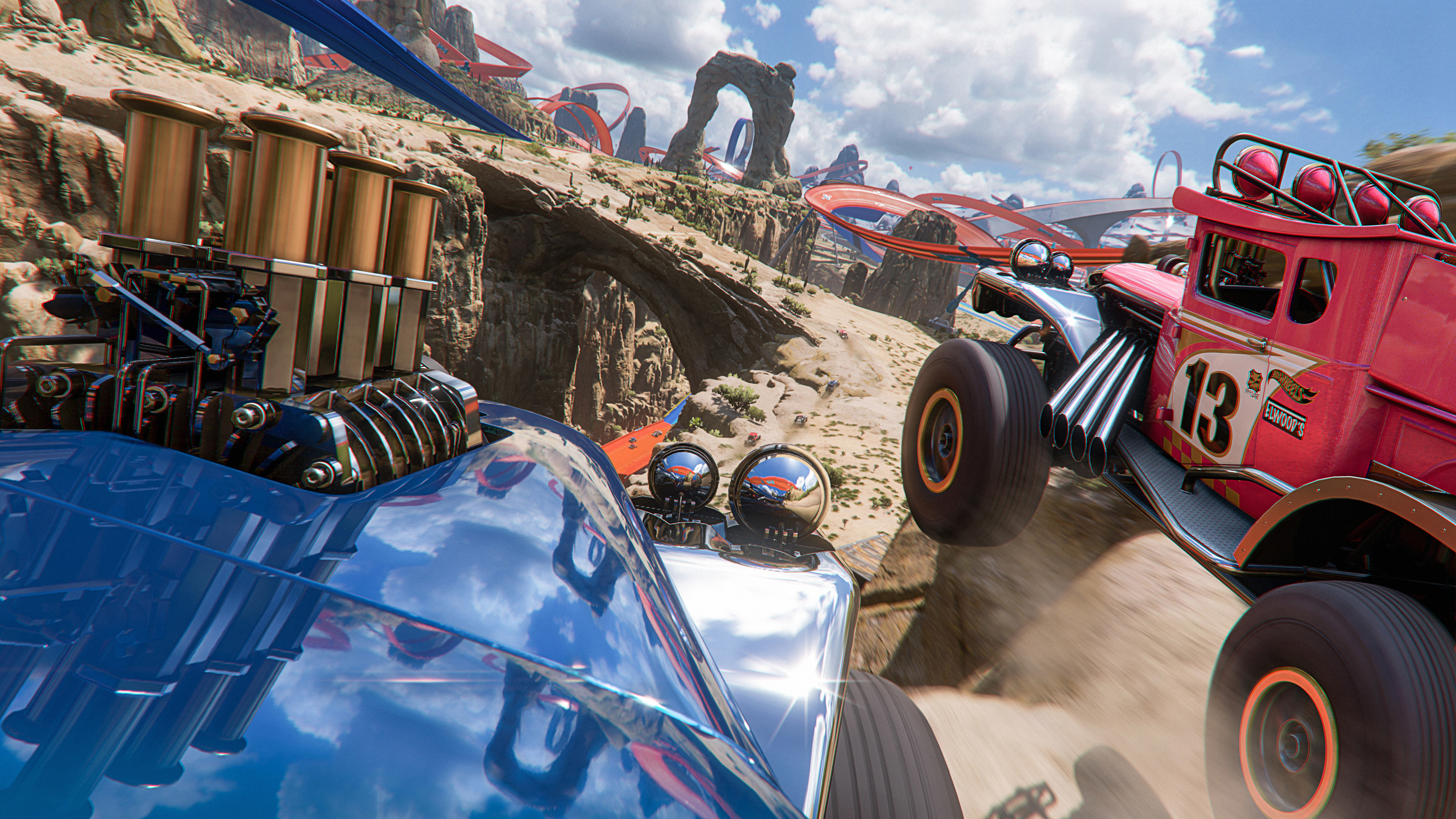 Forza Horizon 5, Hot Wheels race cars, High-octane excitement, Ultimate gaming experience, 3840x2160 4K Desktop