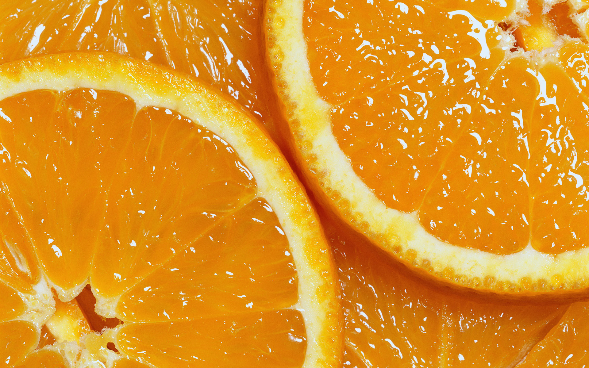 Orange: A source of fiber, potassium, vitamin C, and folate. 1920x1200 HD Wallpaper.