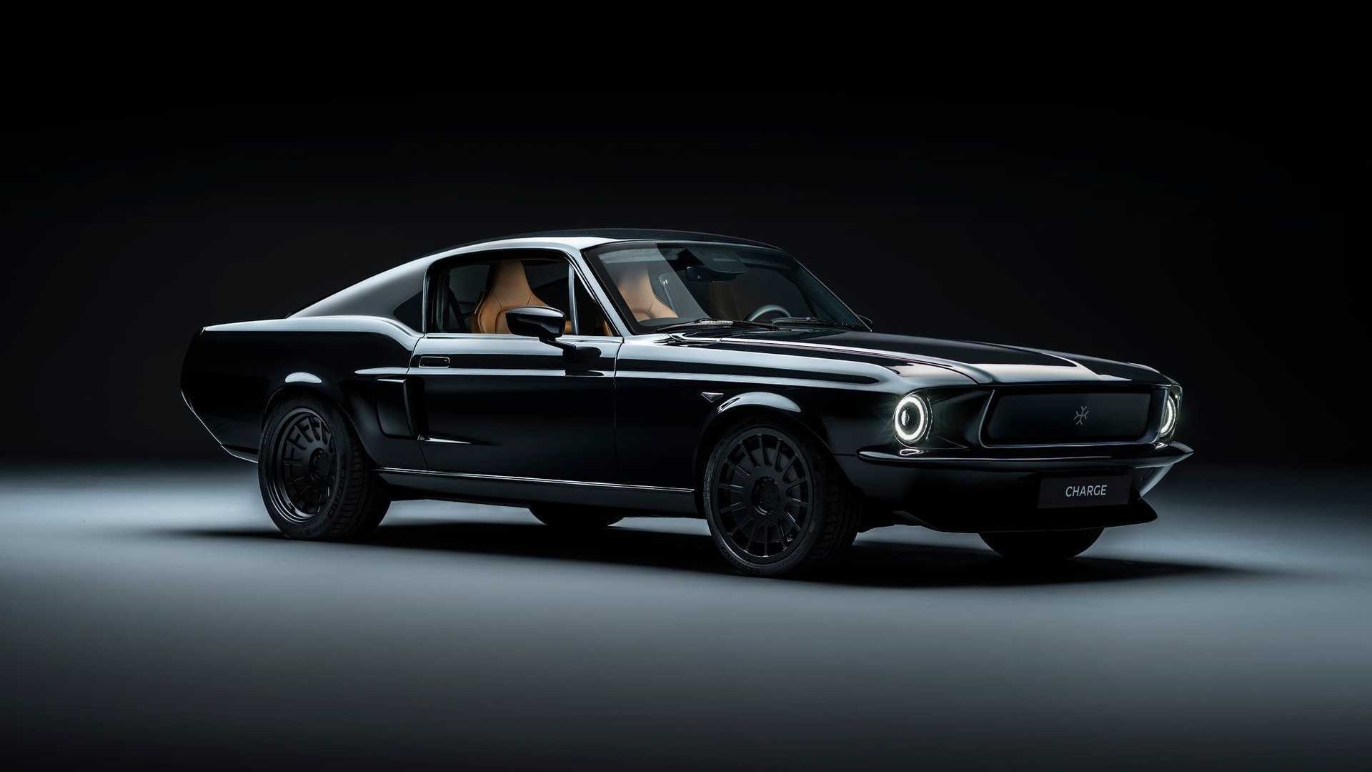 Ford Mustang, Original reborn as EV, Impressive horsepower, Luxury price tag, 1920x1080 Full HD Desktop